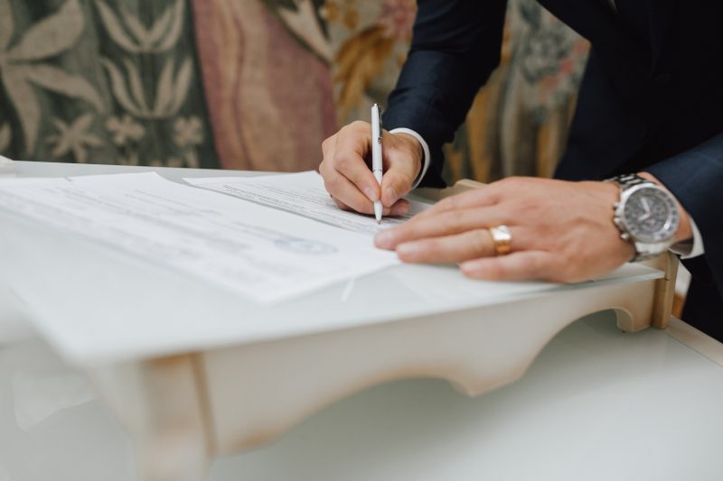 Validité ERP signature acte