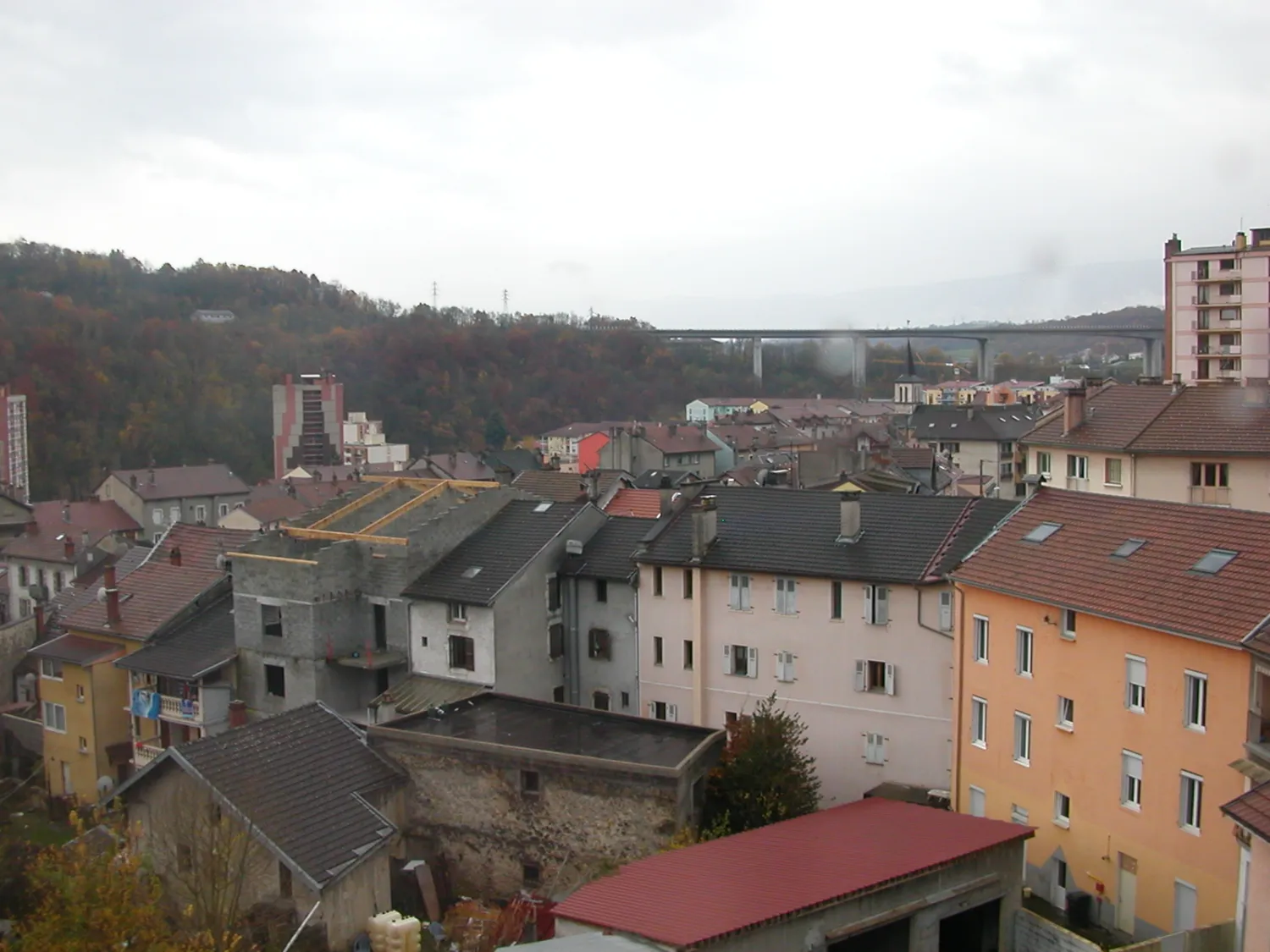 Vue de Valserhône (Ain) — état des risques et pollutions (ERP)