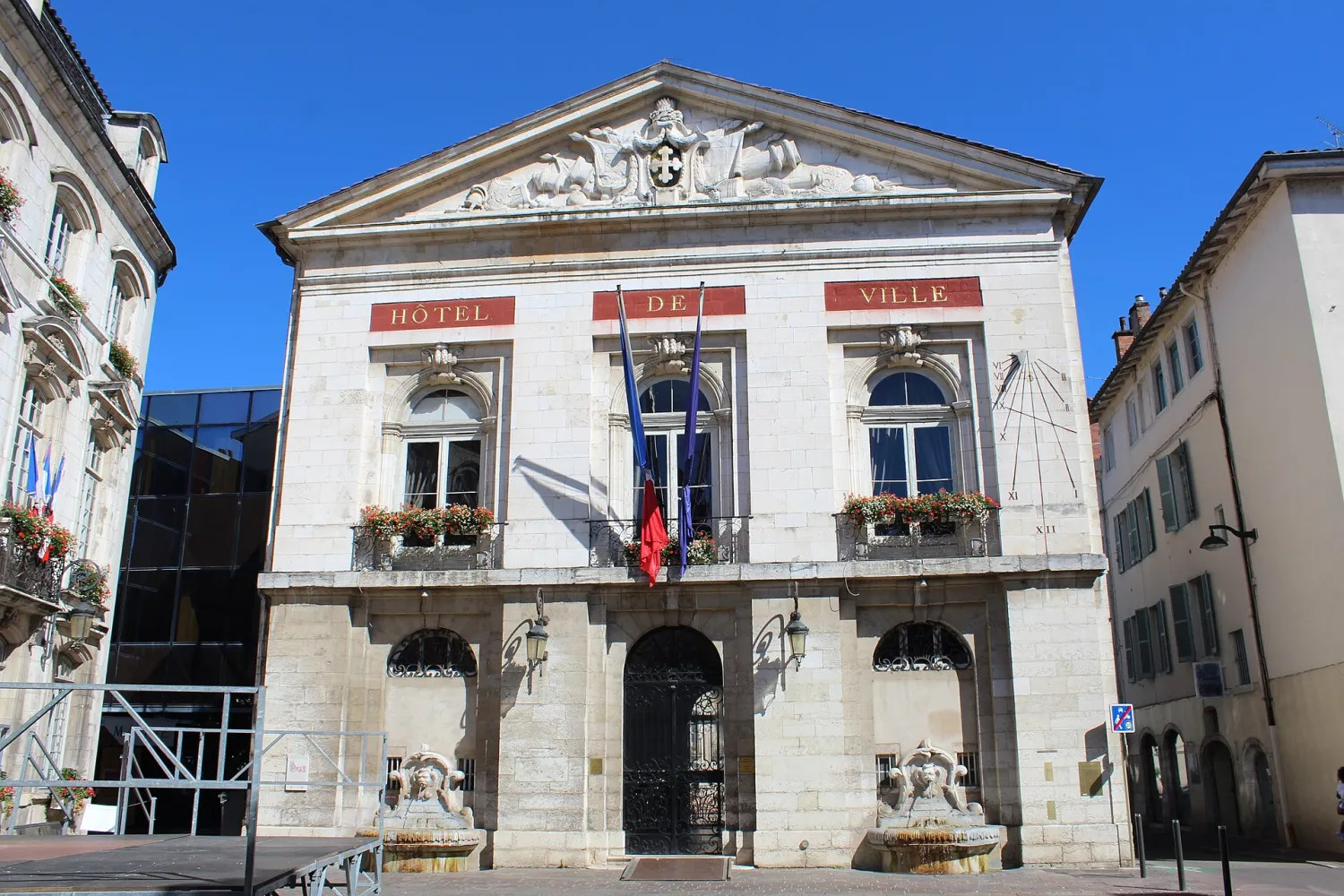 Vue de Bourg-en-Bresse — Ain (01), état des risques (ERP)