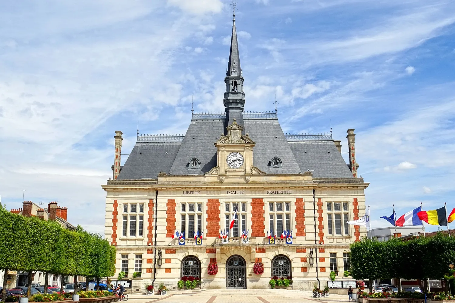 Vue de Chauny (Aisne) — état des risques et pollutions (ERP)