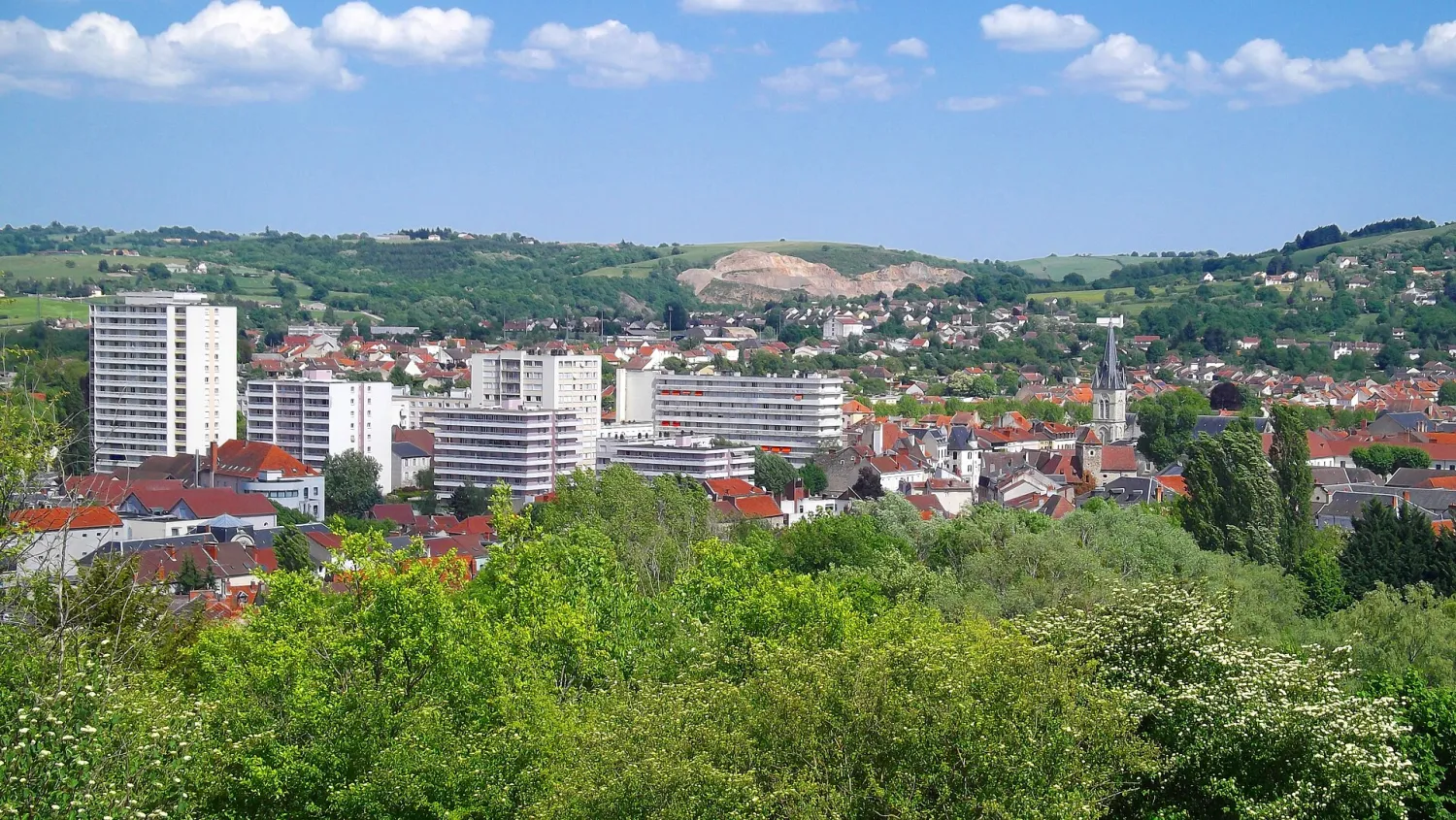 Vue de Cusset (Allier) — état des risques et pollutions (ERP)