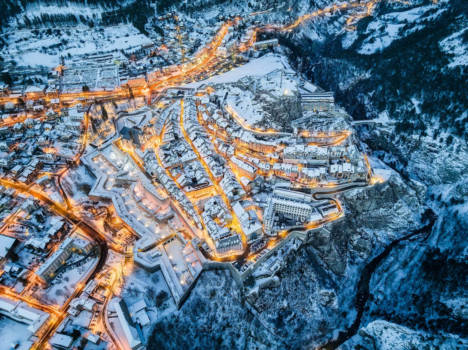 Vue de Briançon (Hautes-Alpes) — état des risques et pollutions (ERP)