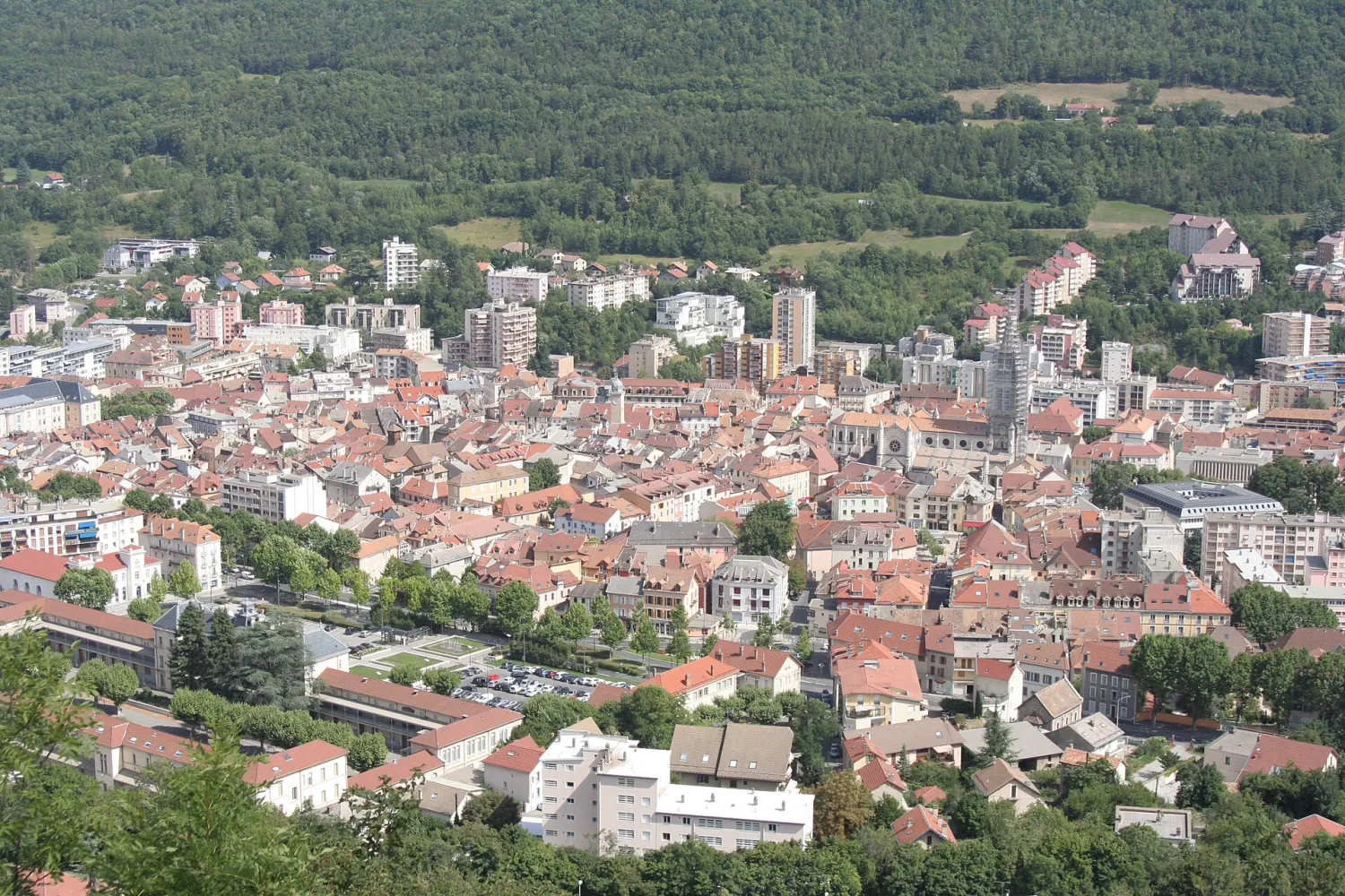 Vue de Gap — Hautes-Alpes (05), état des risques (ERP)