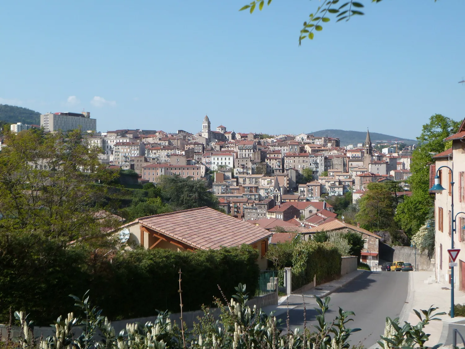 Vue de Annonay — Ardèche (07), état des risques (ERP)