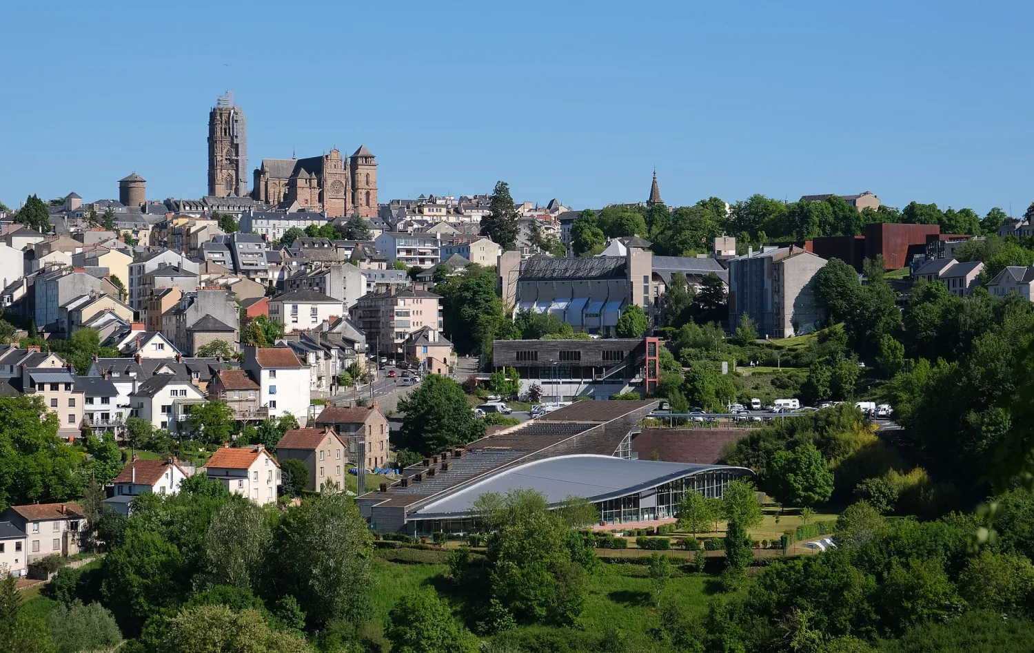 Vue de Rodez — Aveyron (12), état des risques (ERP)