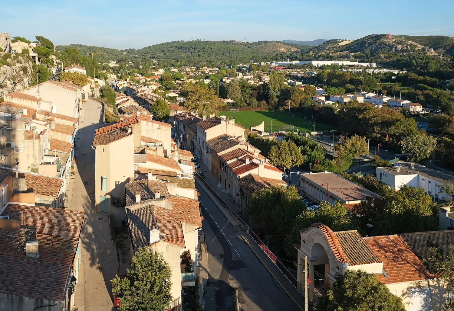 Vue de Les Pennes-Mirabeau (Bouches-du-Rhône) — état des risques et pollutions (ERP)
