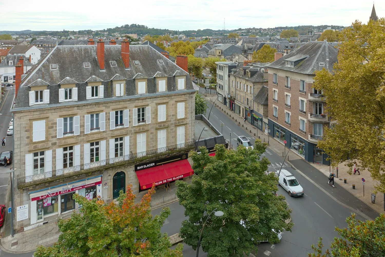 Vue de Brive-la-Gaillarde (Corrèze) — état des risques et pollutions (ERP)