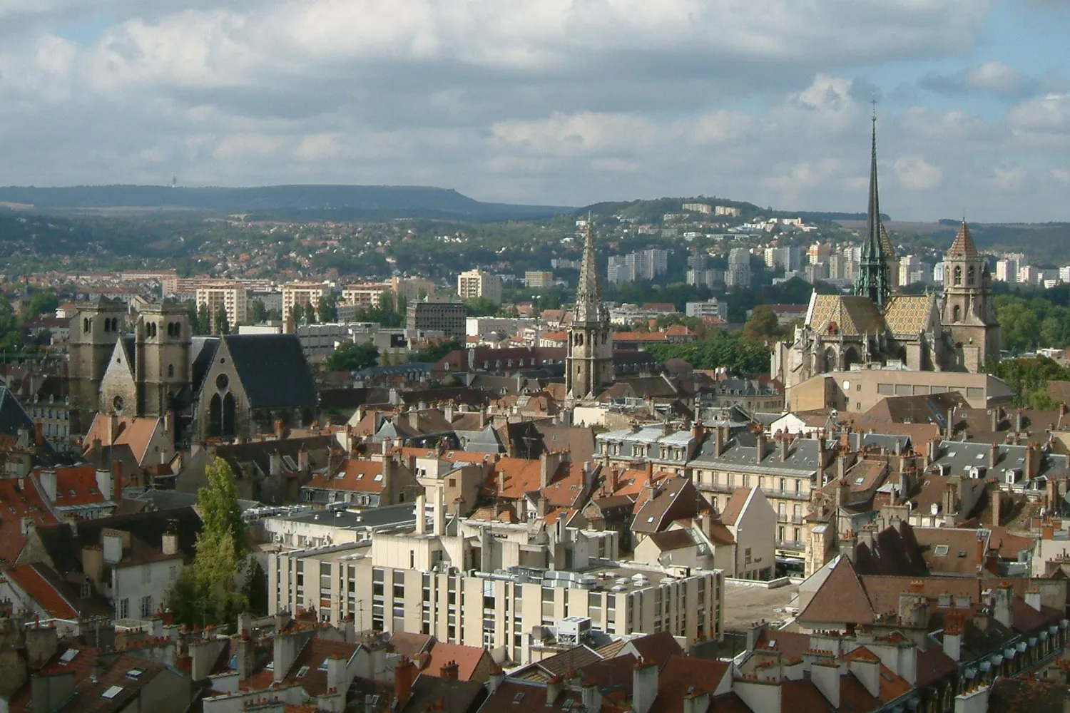 Vue de Dijon