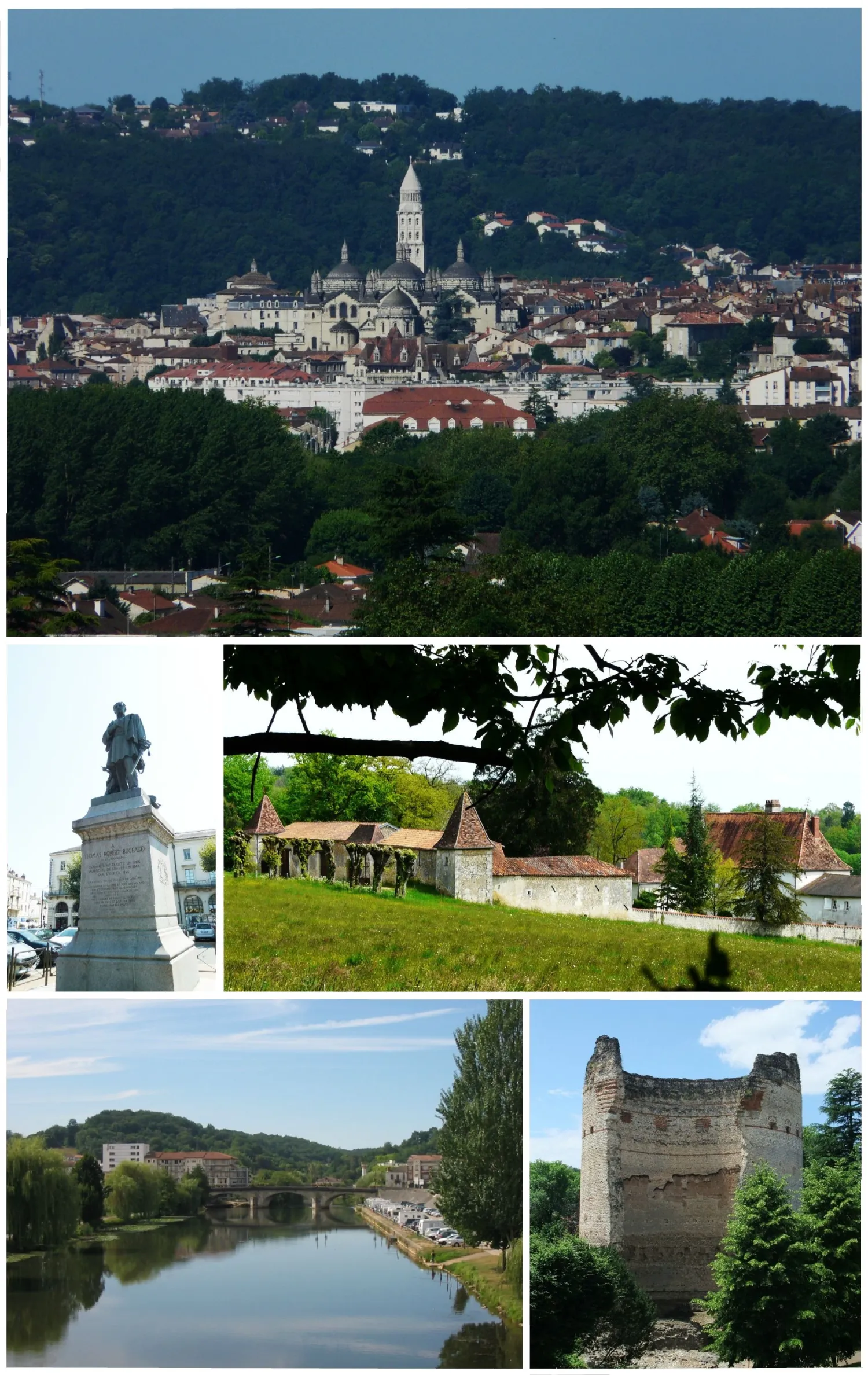 Vue de Périgueux (Dordogne) — état des risques et pollutions (ERP)
