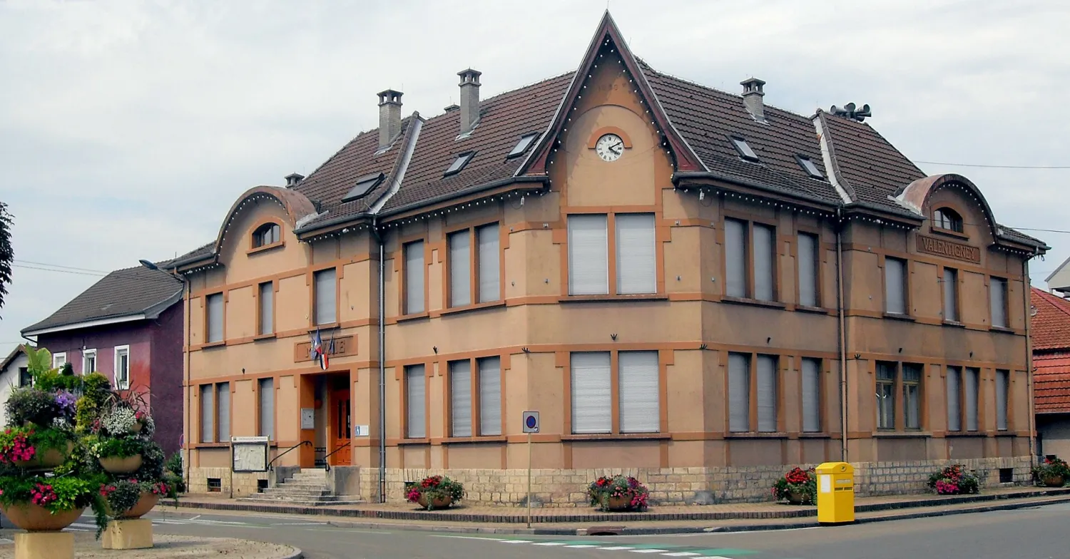 Vue de Valentigney (Doubs) — état des risques et pollutions (ERP)
