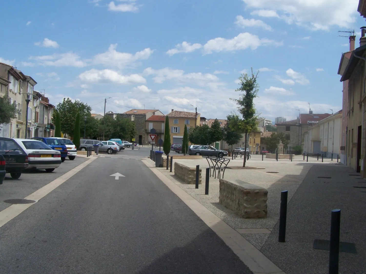 Vue de Bourg-lès-Valence (Drôme) — état des risques et pollutions (ERP)