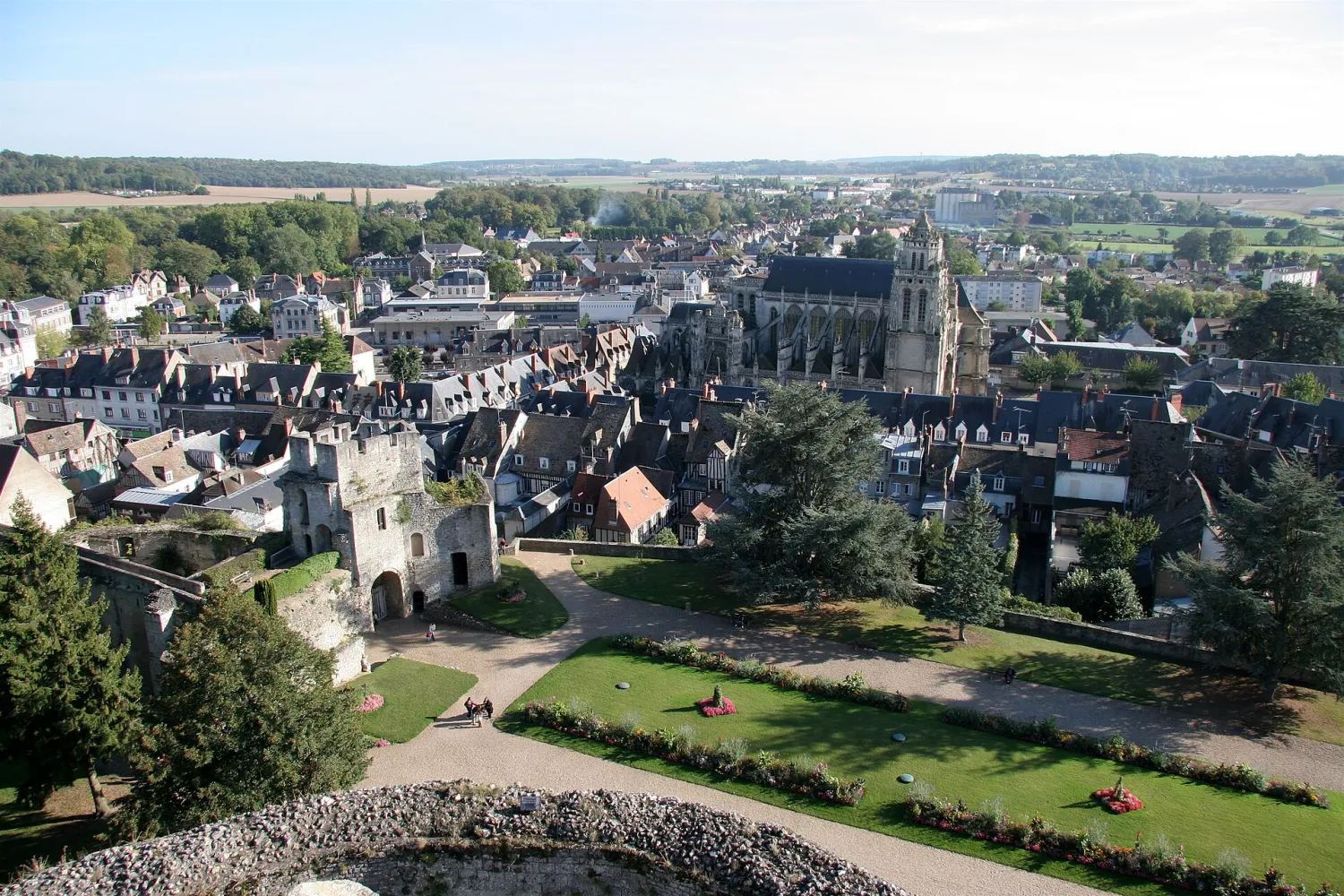 Vue de Gisors (Eure) — état des risques et pollutions (ERP)