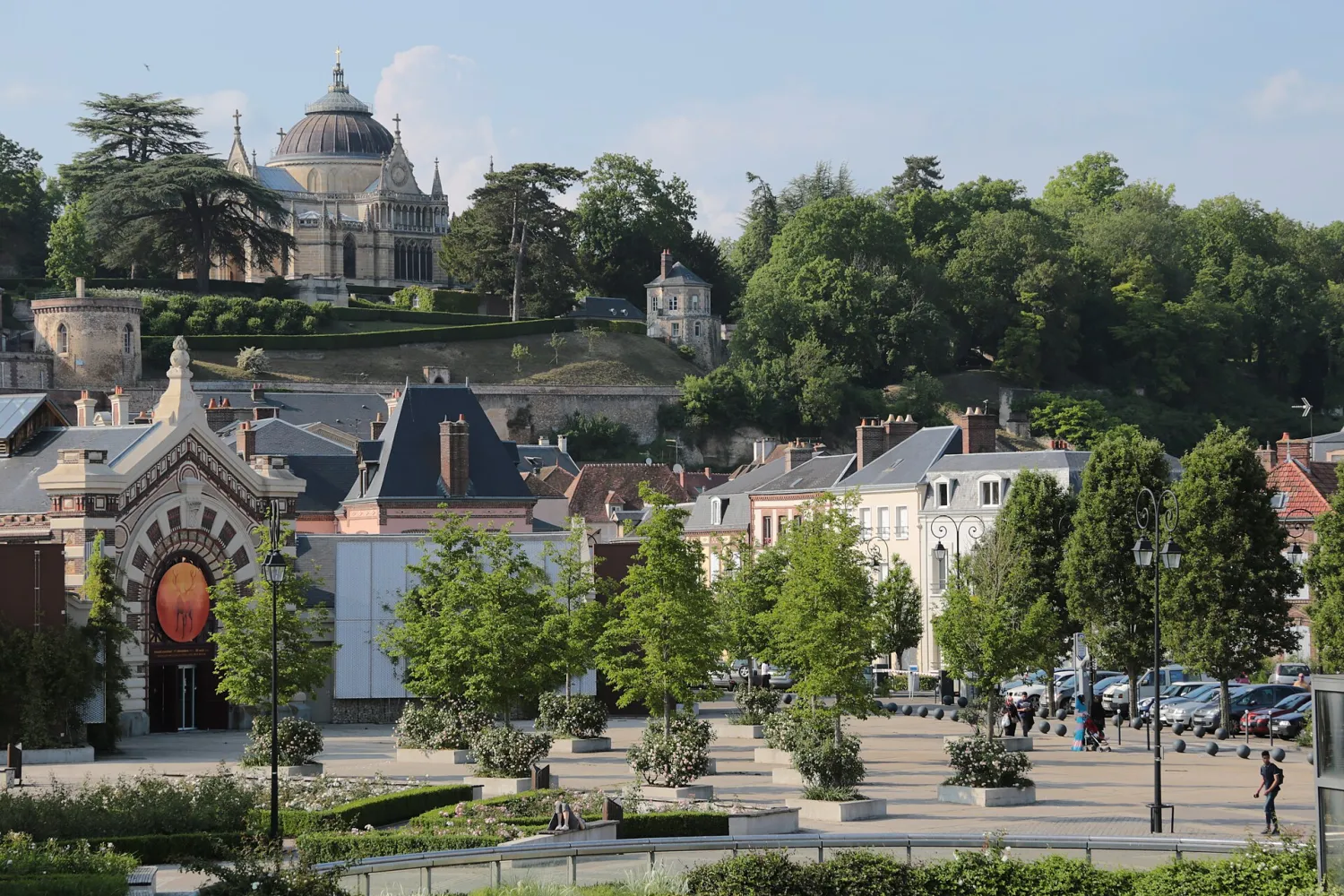 Vue de Dreux (Eure-et-Loir) — état des risques et pollutions (ERP)