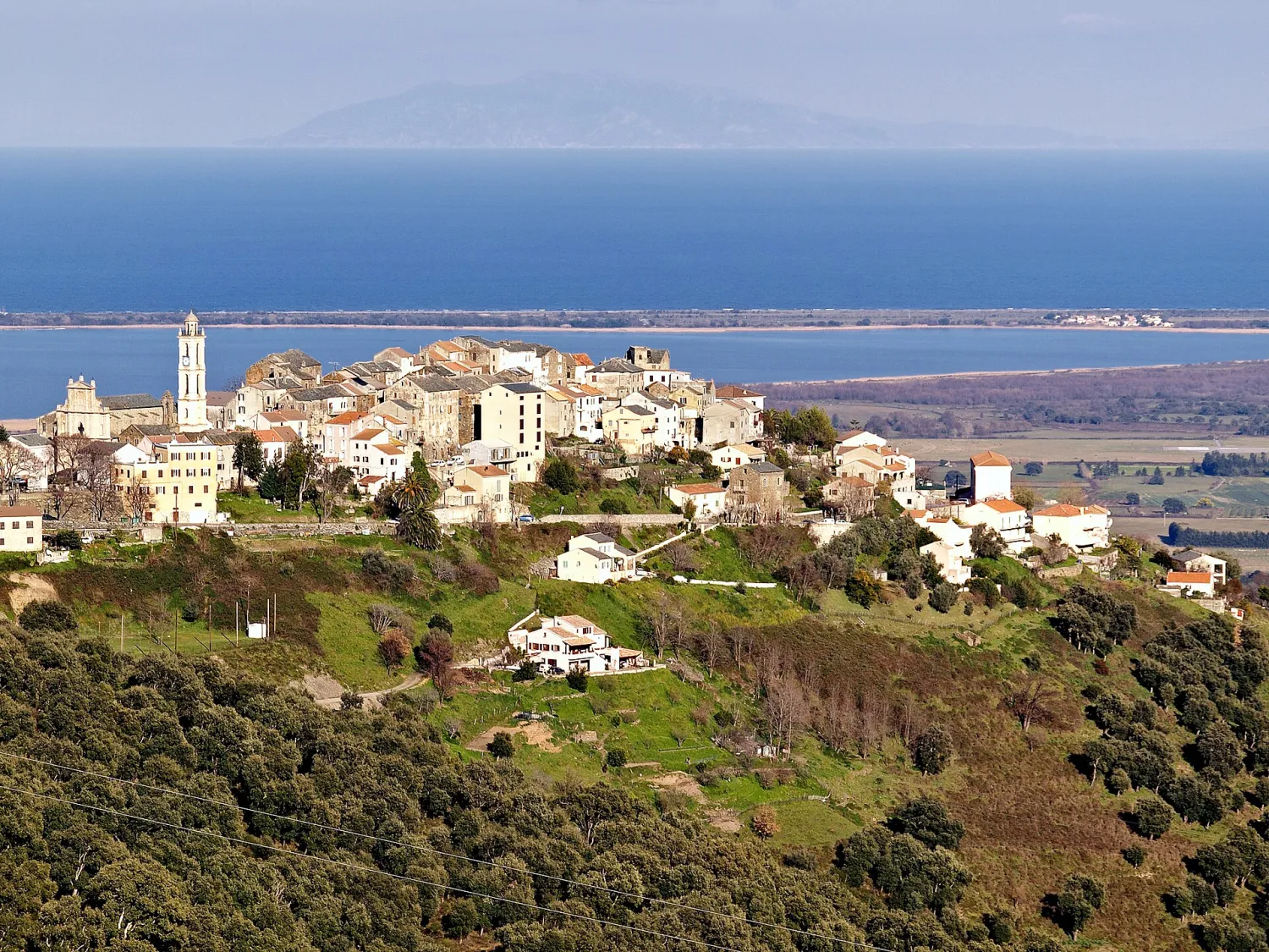 Vue de Borgo (Haute-Corse) — état des risques et pollutions (ERP)