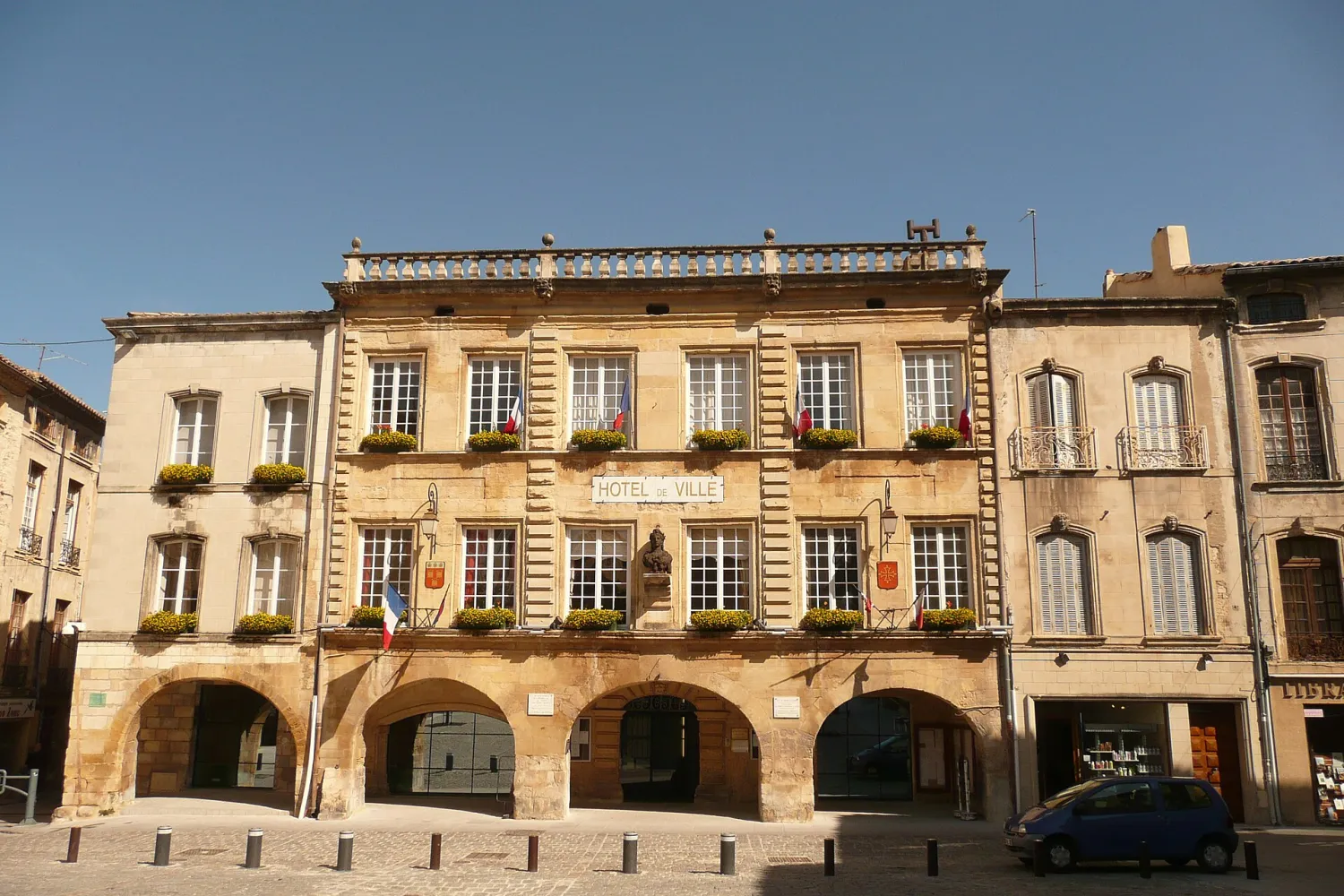 Vue de Bagnols-sur-Cèze (Gard) — état des risques et pollutions (ERP)