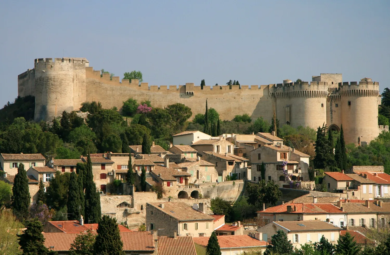 Vue de Villeneuve-lès-Avignon (Gard) — état des risques et pollutions (ERP)