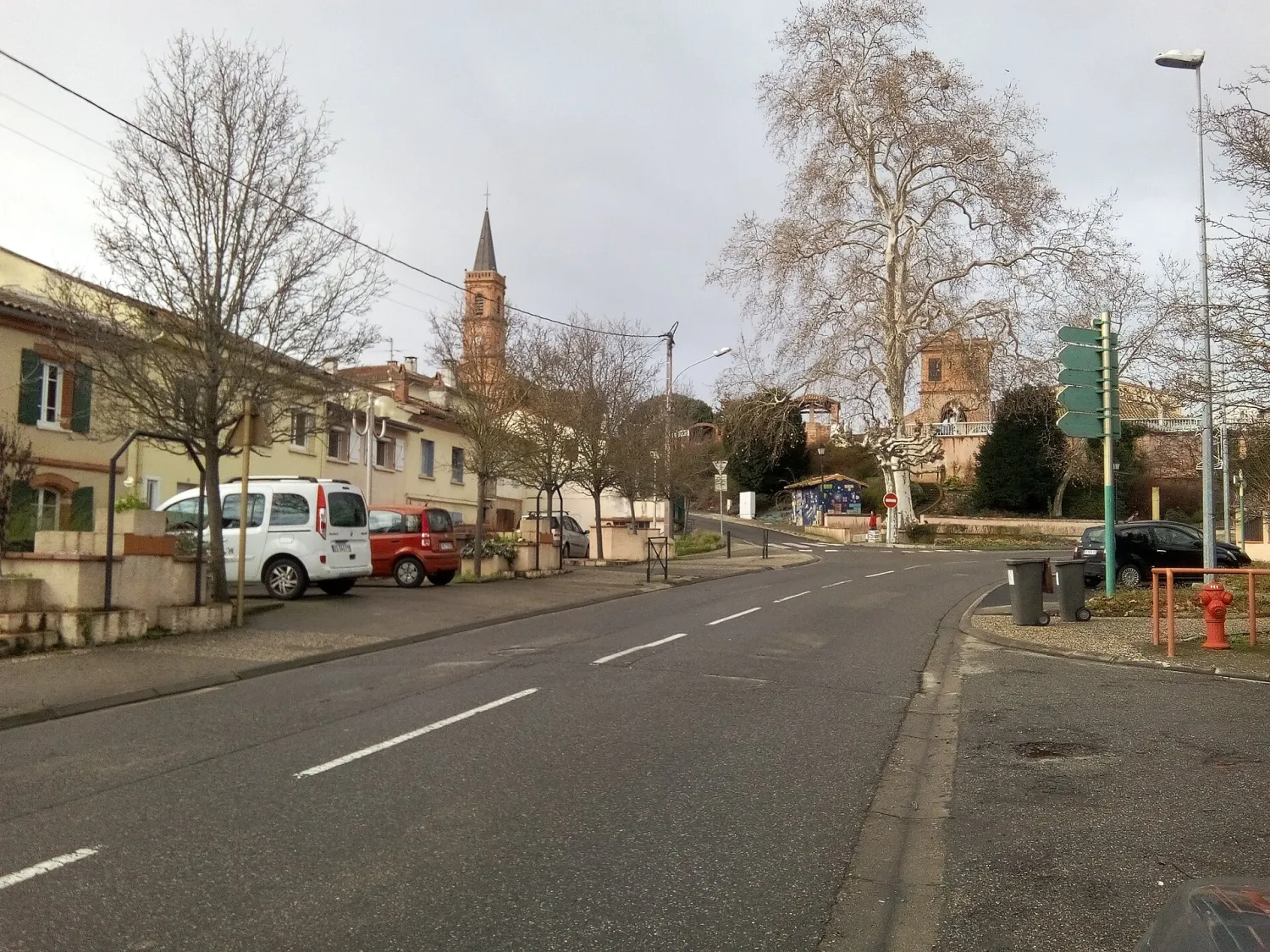 Vue de Villeneuve-Tolosane (Haute-Garonne) — état des risques et pollutions (ERP)