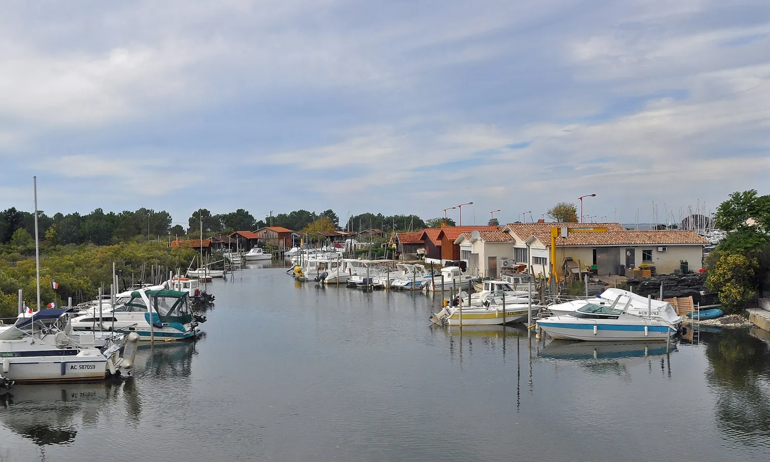 Vue de Gujan-Mestras (Gironde) — état des risques et pollutions (ERP)