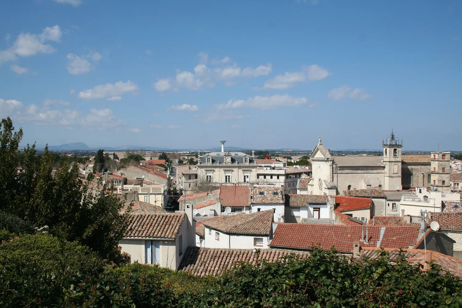 Vue de Mauguio (Hérault) — état des risques et pollutions (ERP)