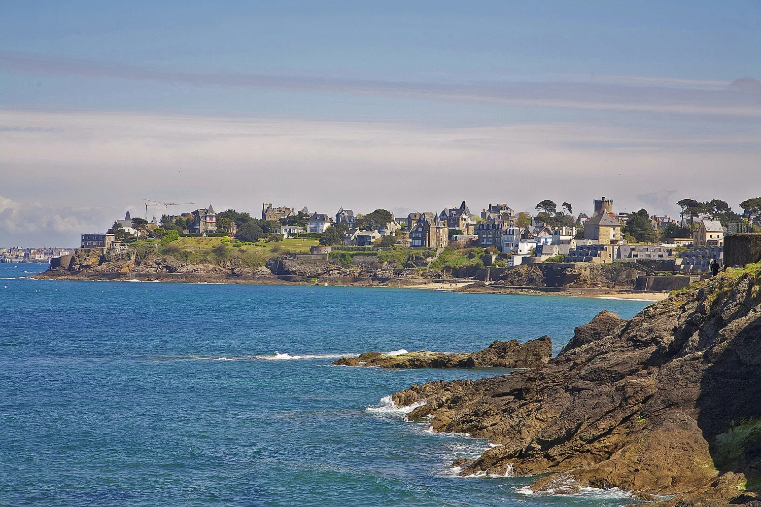 Vue de Dinard (Ille-et-Vilaine) — état des risques et pollutions (ERP)