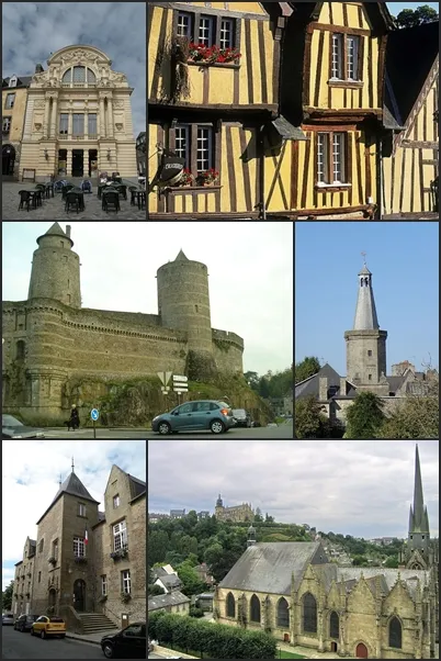Vue de Fougères (Ille-et-Vilaine) — état des risques et pollutions (ERP)