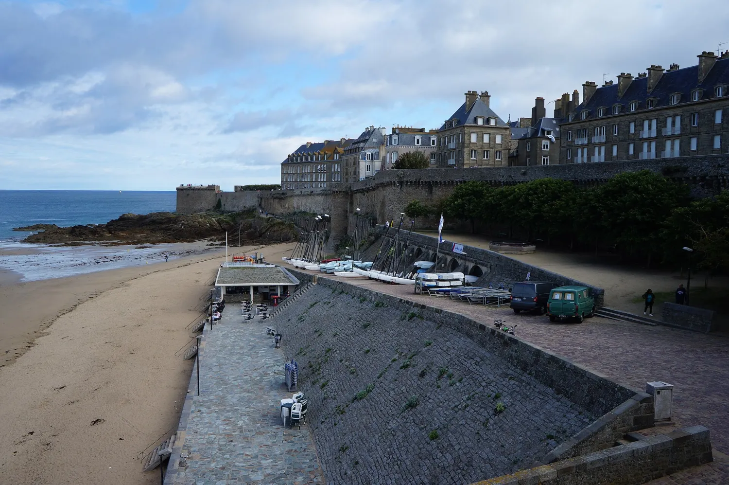 Vue de Saint-Malo (Ille-et-Vilaine) — état des risques et pollutions (ERP)