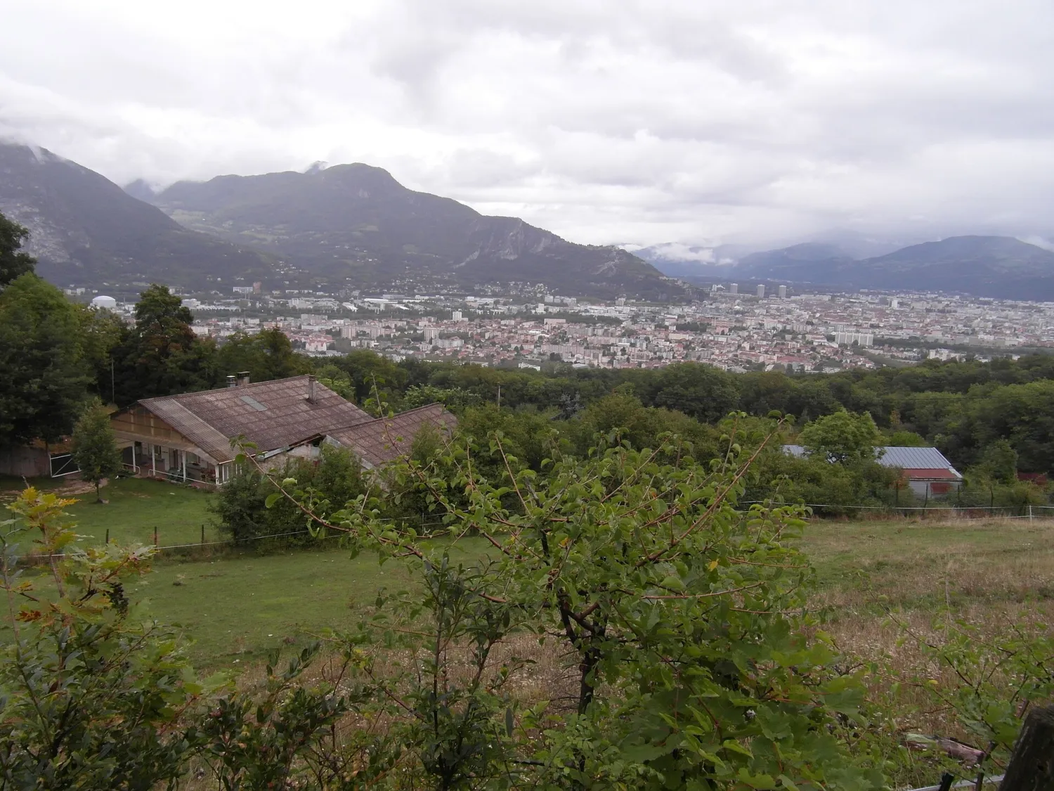 Vue de Fontaine (Isère) - état des risques et pollutions (ERP)