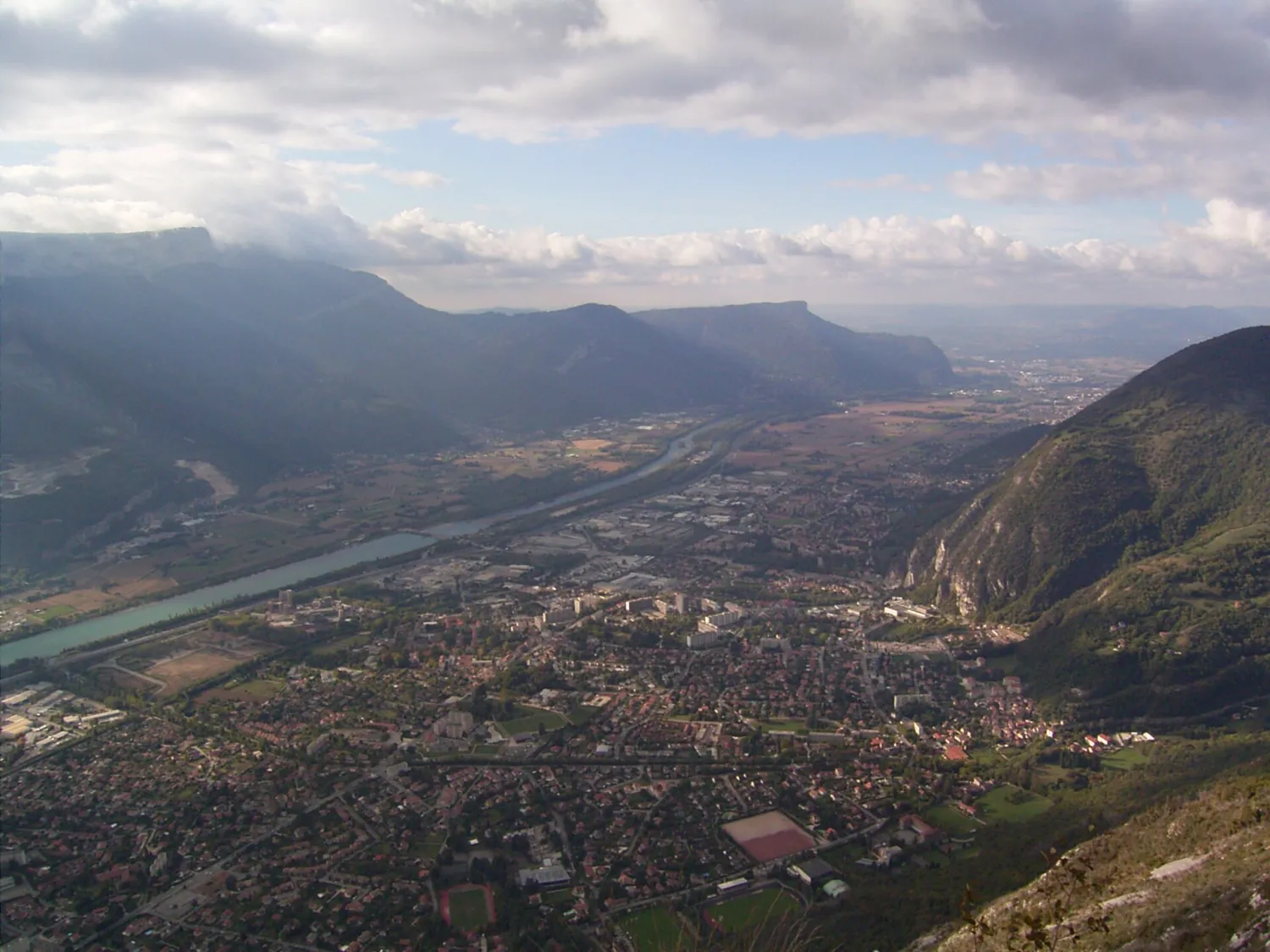 Vue de Saint-Égrève (Isère) — état des risques et pollutions (ERP)