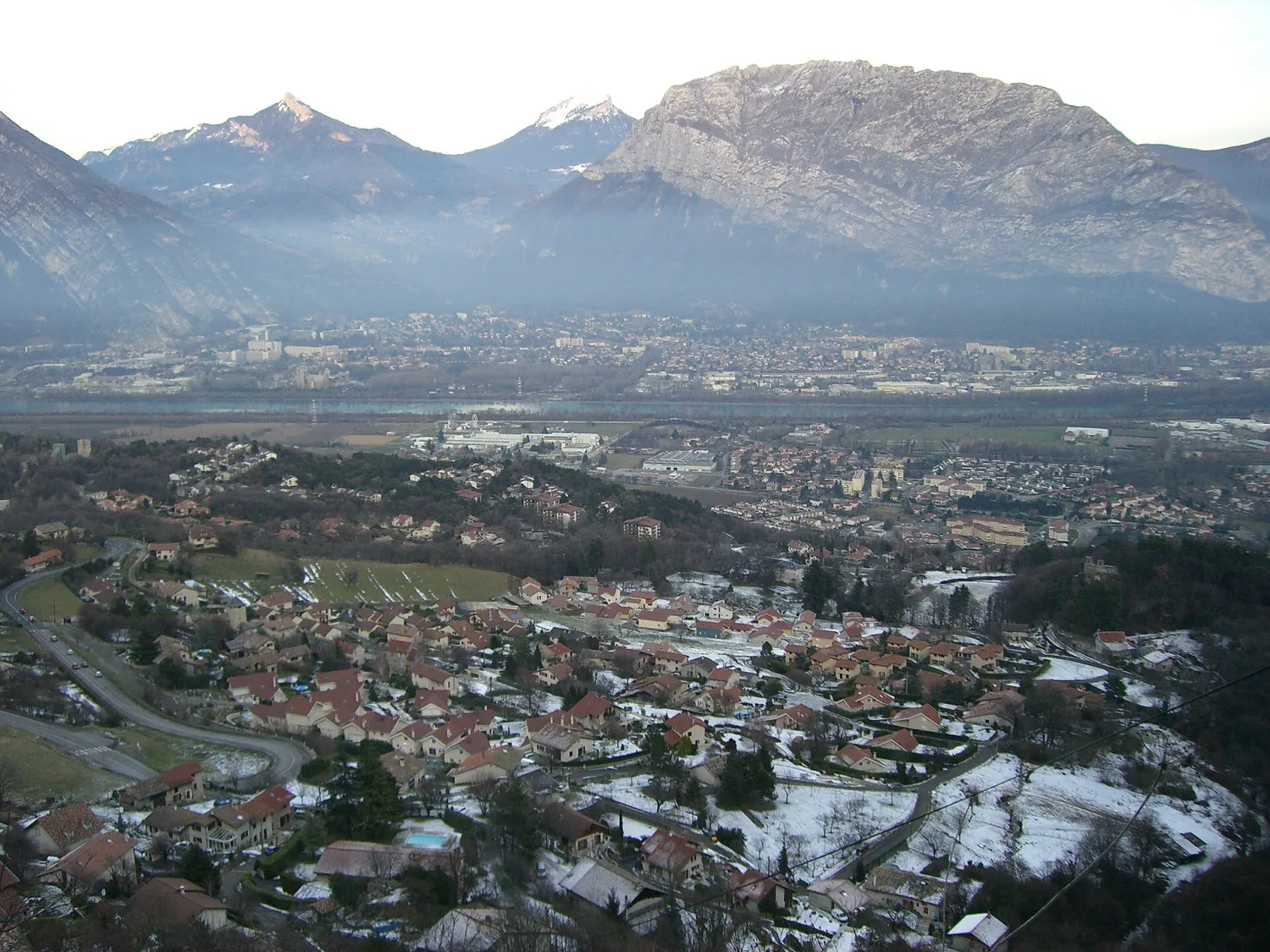 Vue de Sassenage (Isère) — état des risques et pollutions (ERP)