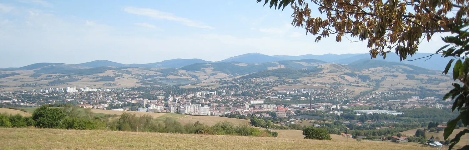 Vue de Saint-Chamond (Loire) — état des risques et pollutions (ERP)