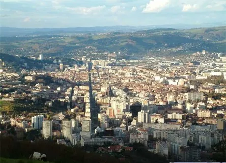 Vue de Saint-Étienne (Loire) — état des risques et pollutions (ERP)