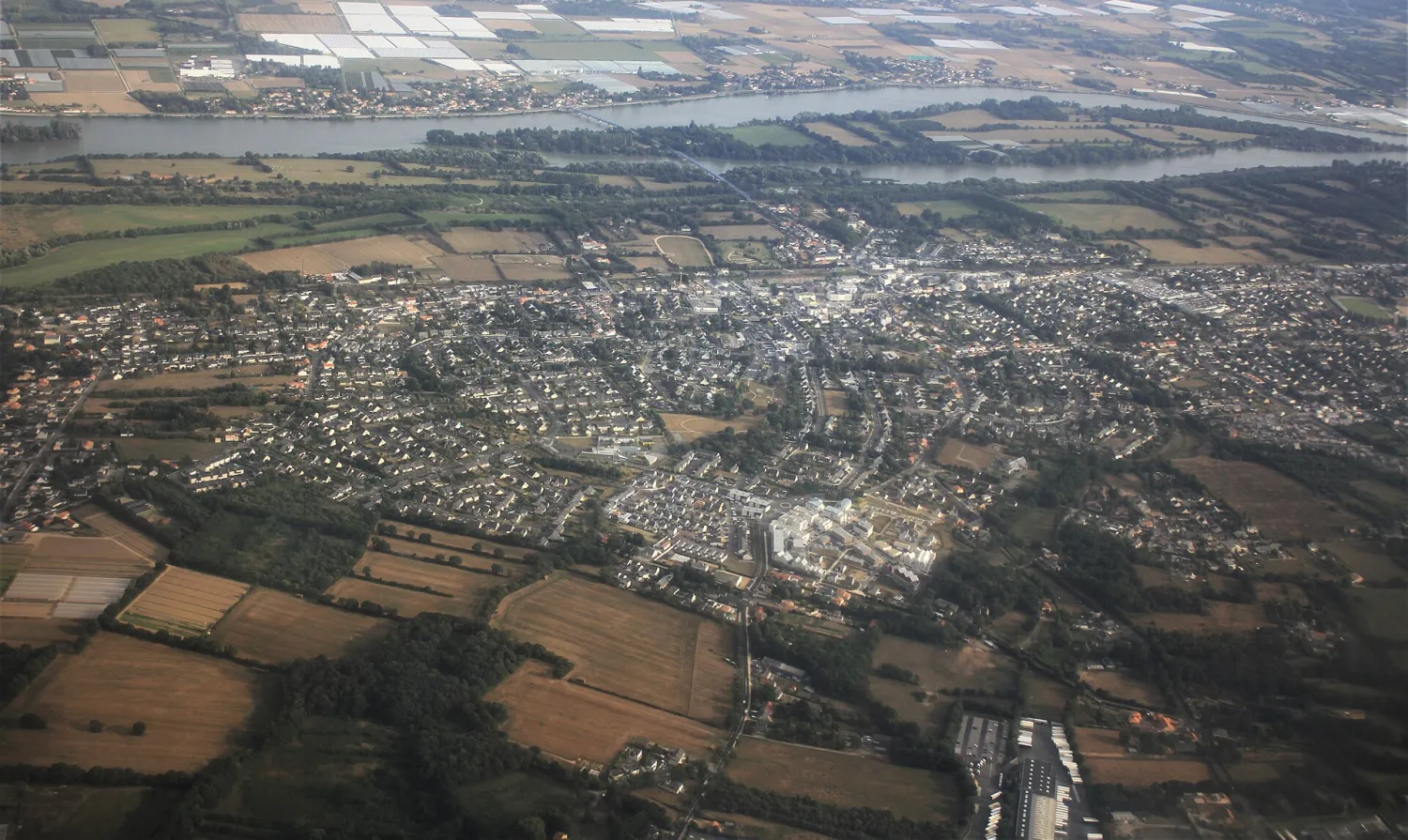 Vue de Thouaré-sur-Loire (Loire-Atlantique) — état des risques et pollutions (ERP)