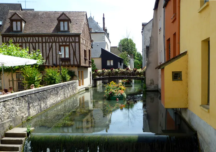 Vue de Montargis (Loiret) — état des risques et pollutions (ERP)