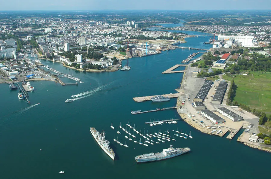 Vue de Lorient (Morbihan) — état des risques et pollutions (ERP)