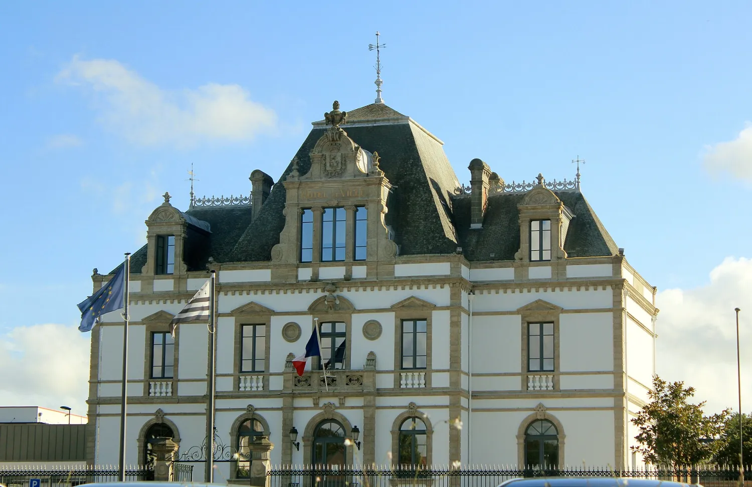 Vue de Ploërmel (Morbihan) — état des risques et pollutions (ERP)