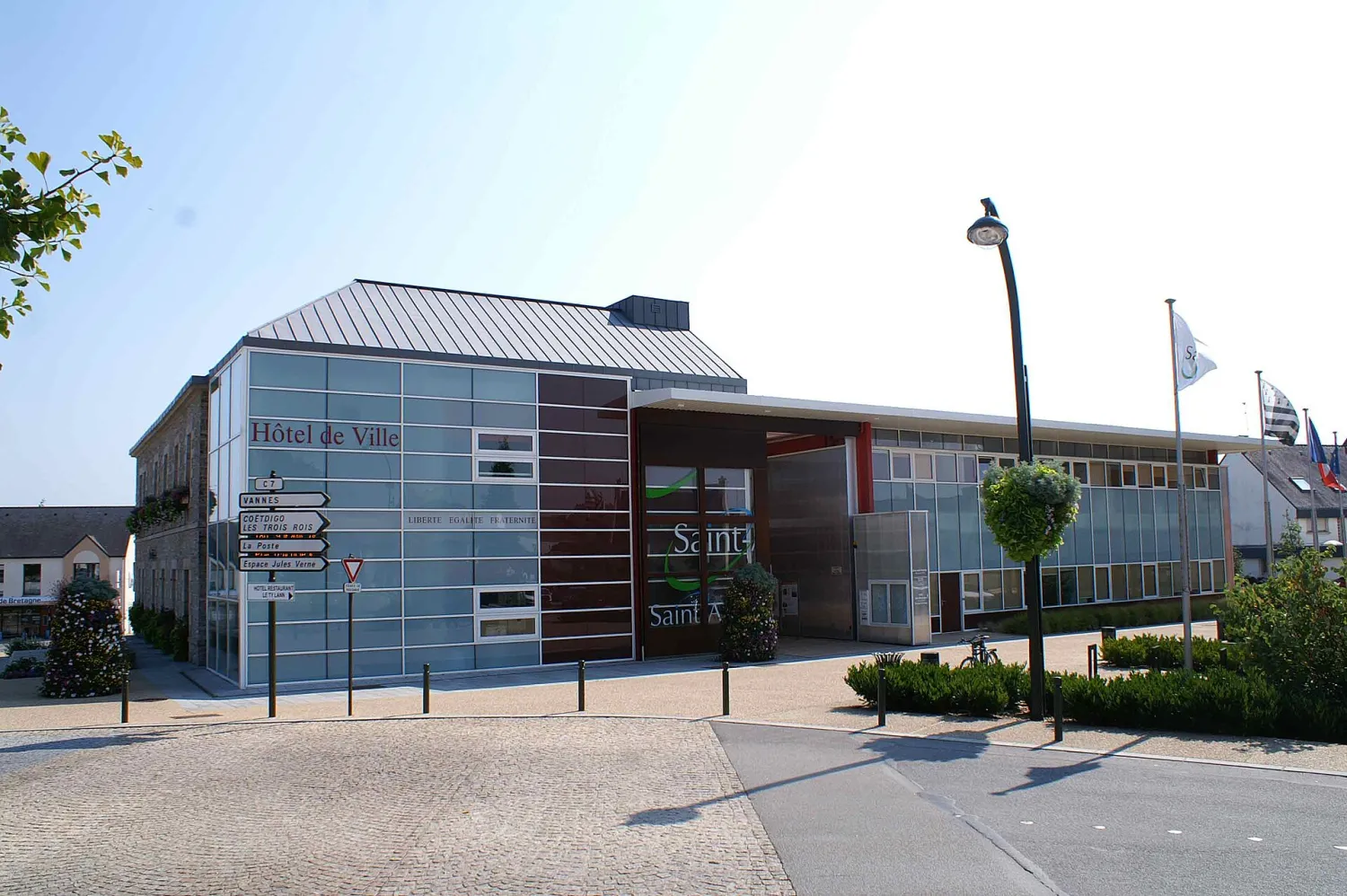 Vue de Saint-Avé (Morbihan) — état des risques et pollutions (ERP)