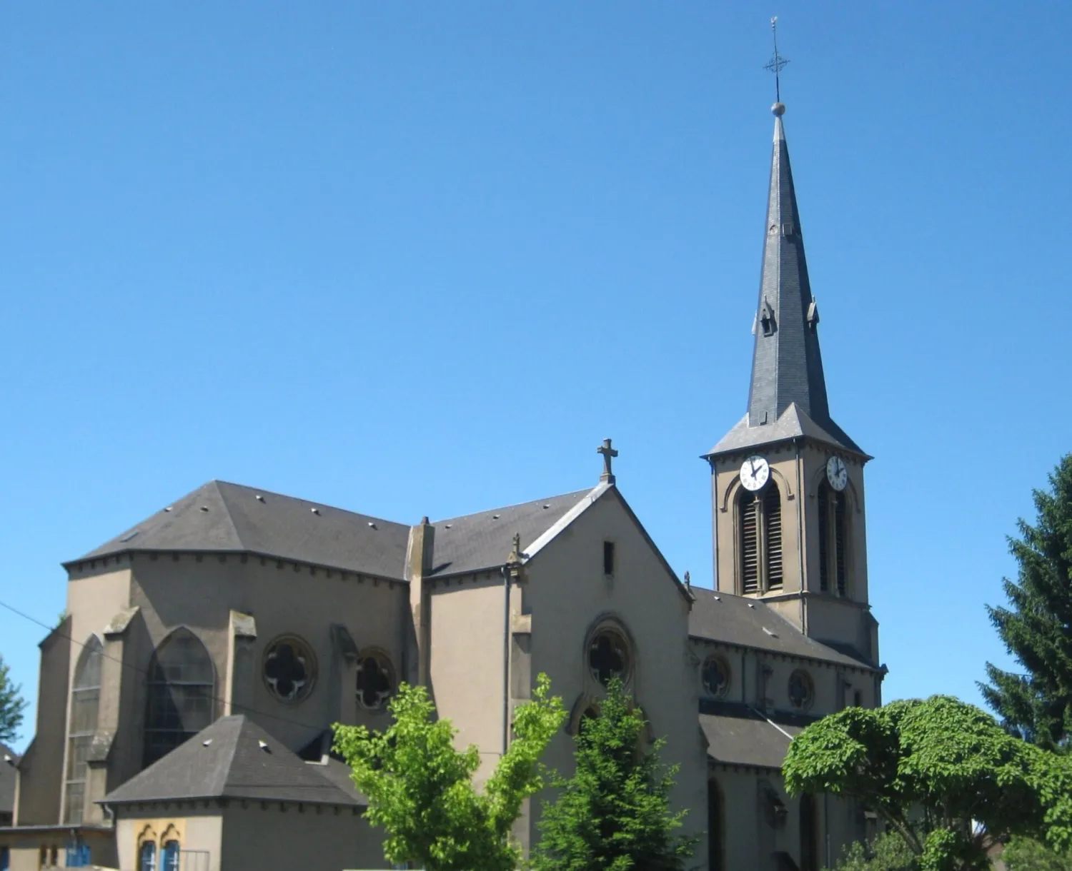 Vue de Florange (Moselle) — état des risques et pollutions (ERP)