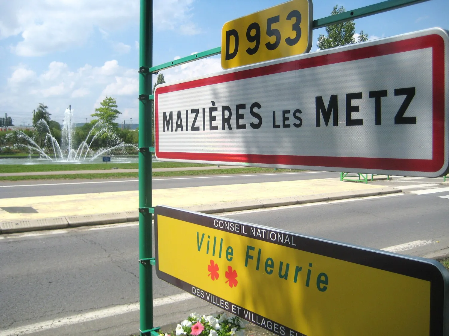 Vue de Maizières-lès-Metz (Moselle) — état des risques et pollutions (ERP)