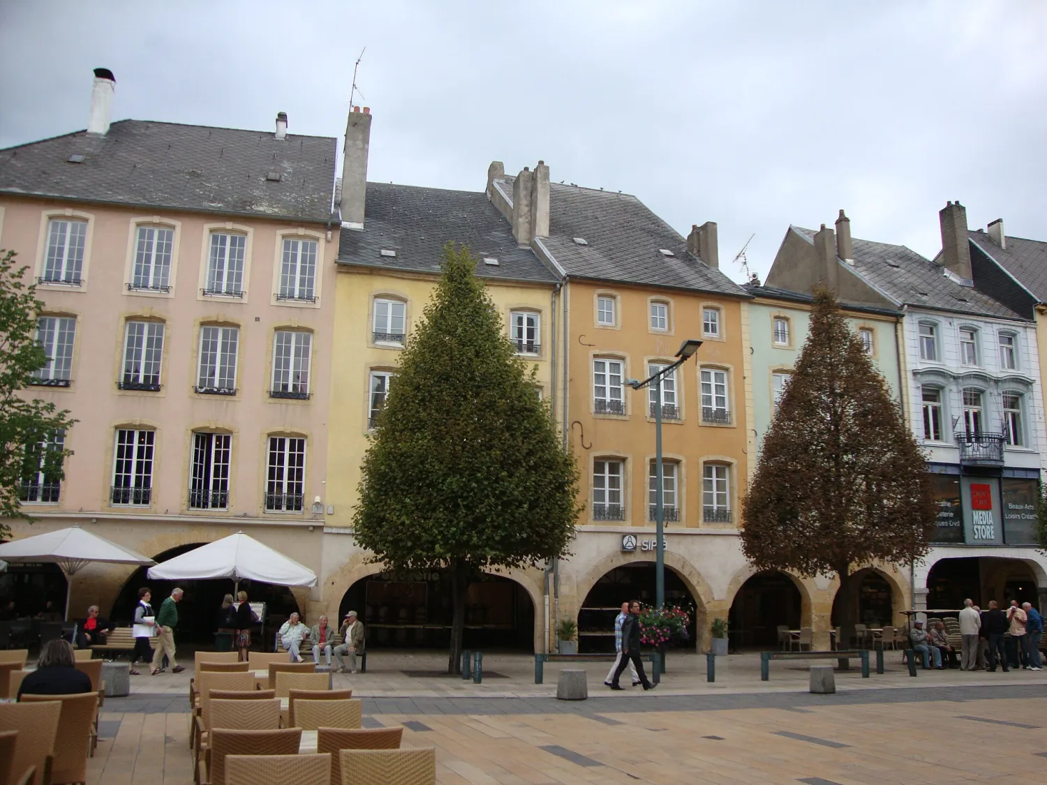 Vue de Thionville (Moselle) — état des risques et pollutions (ERP)