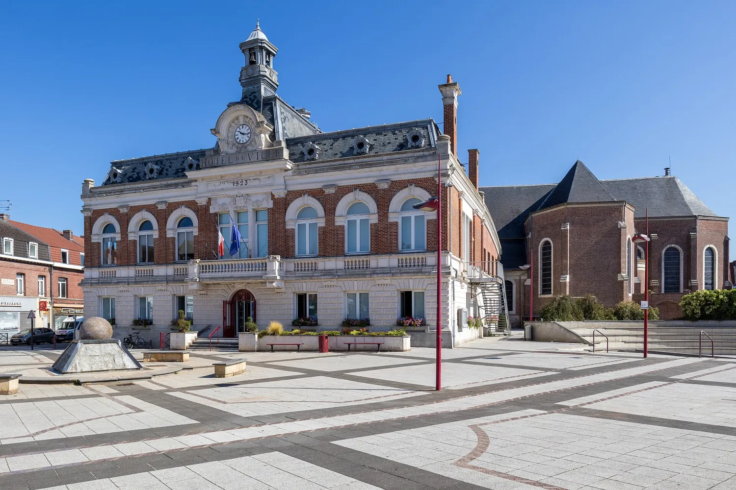Vue de Somain (Nord) — état des risques et pollutions (ERP)