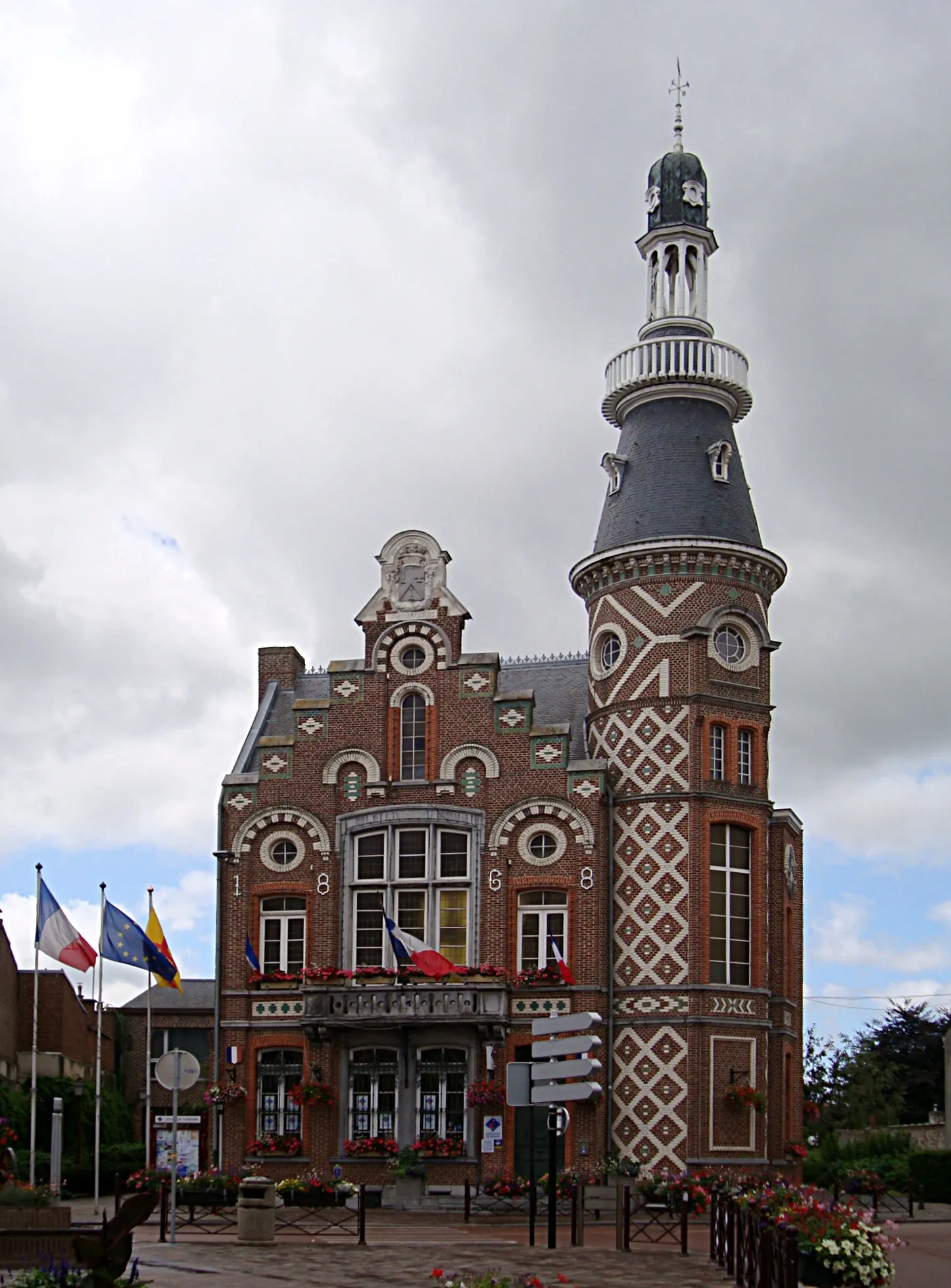 Vue de Wambrechies (Nord) — état des risques et pollutions (ERP)