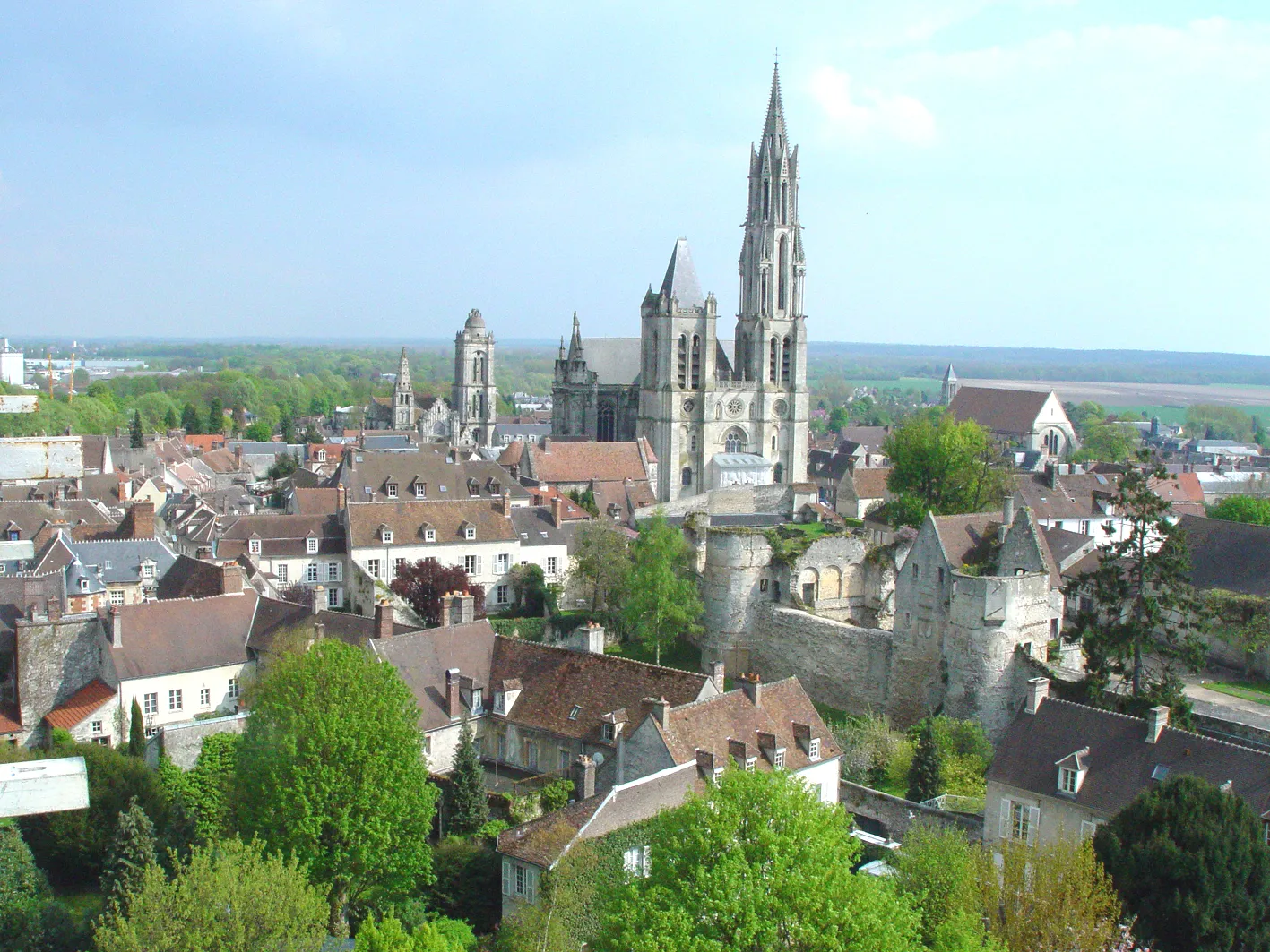 Vue de Senlis (Oise) - état des risques et pollutions (ERP)