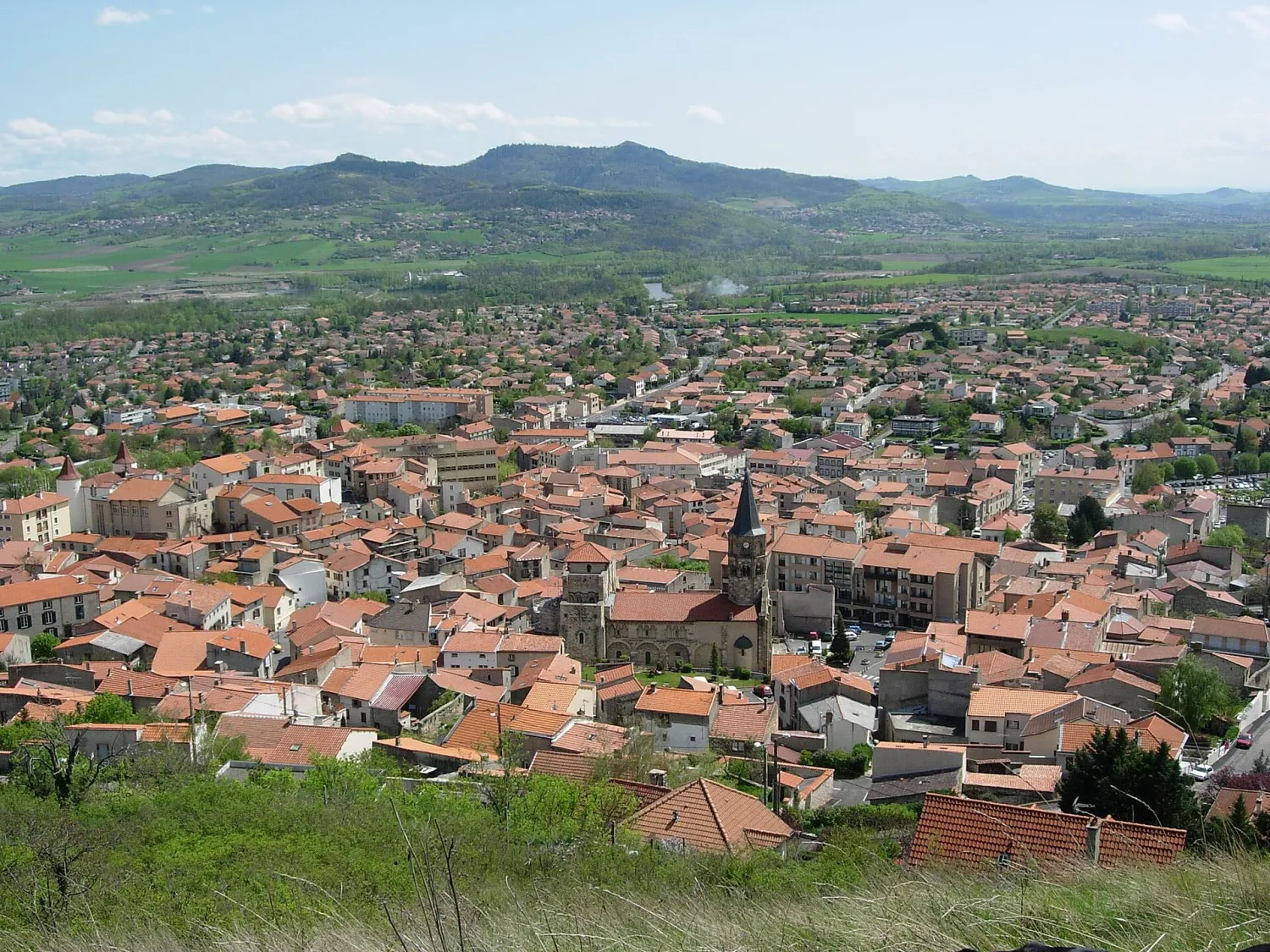 Vue de Cournon-d'Auvergne (Puy-de-Dôme) — état des risques et pollutions (ERP)