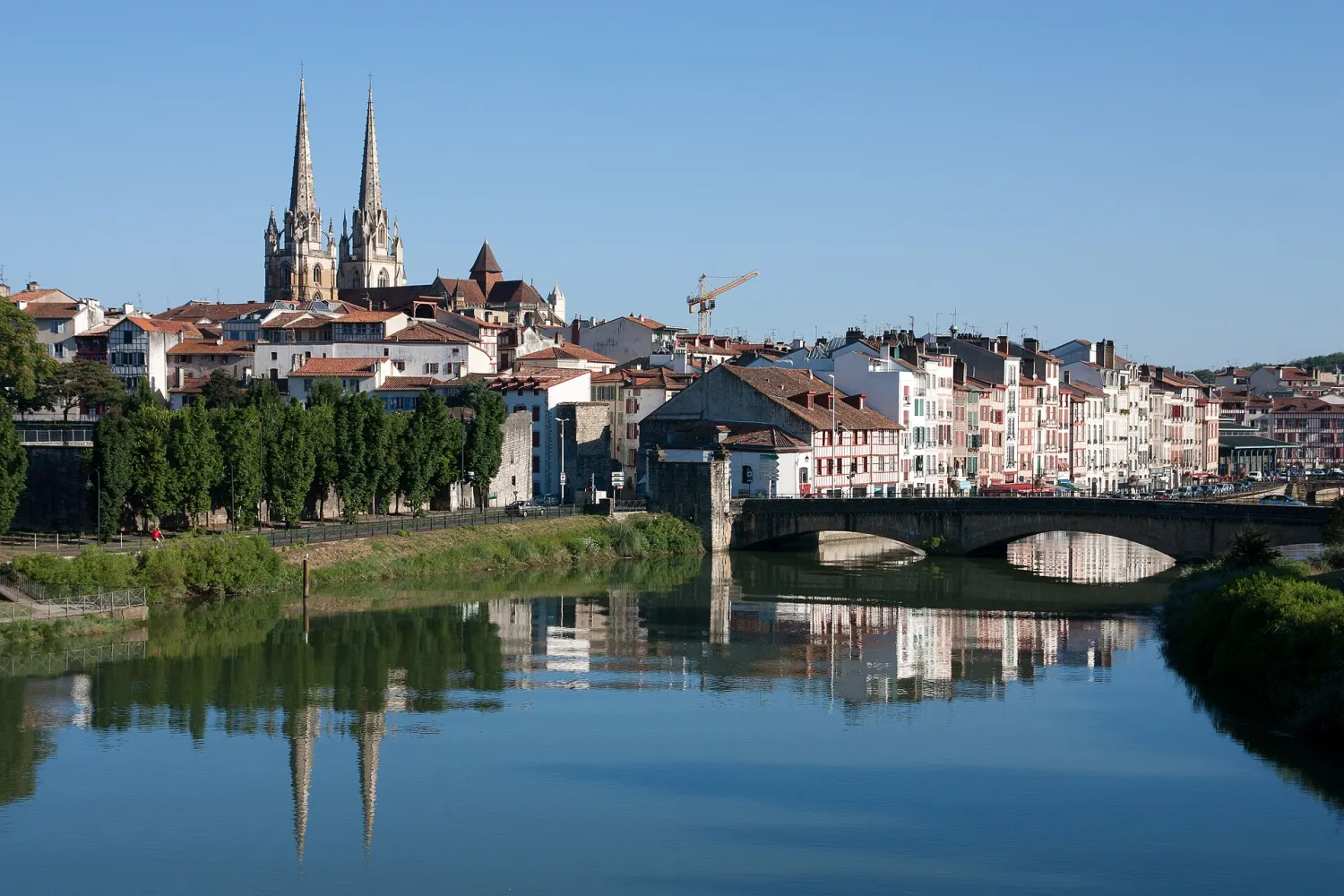 Vue de Bayonne (Pyrénées-Atlantiques) — état des risques et pollutions (ERP)