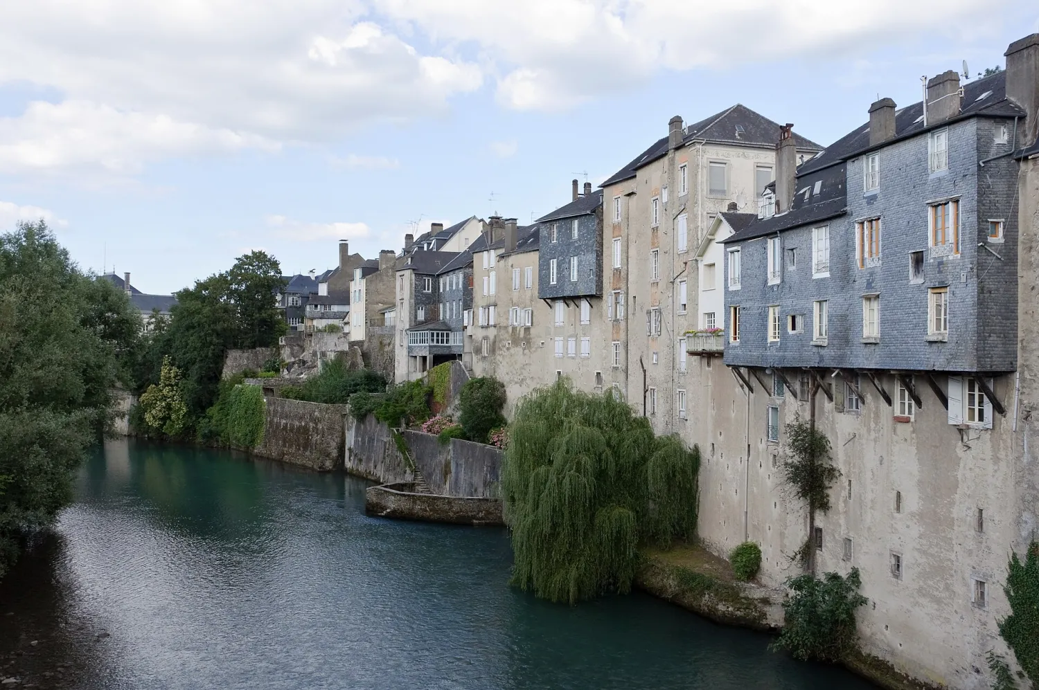 Vue de Oloron-Sainte-Marie (Pyrénées-Atlantiques) — état des risques et pollutions (ERP)