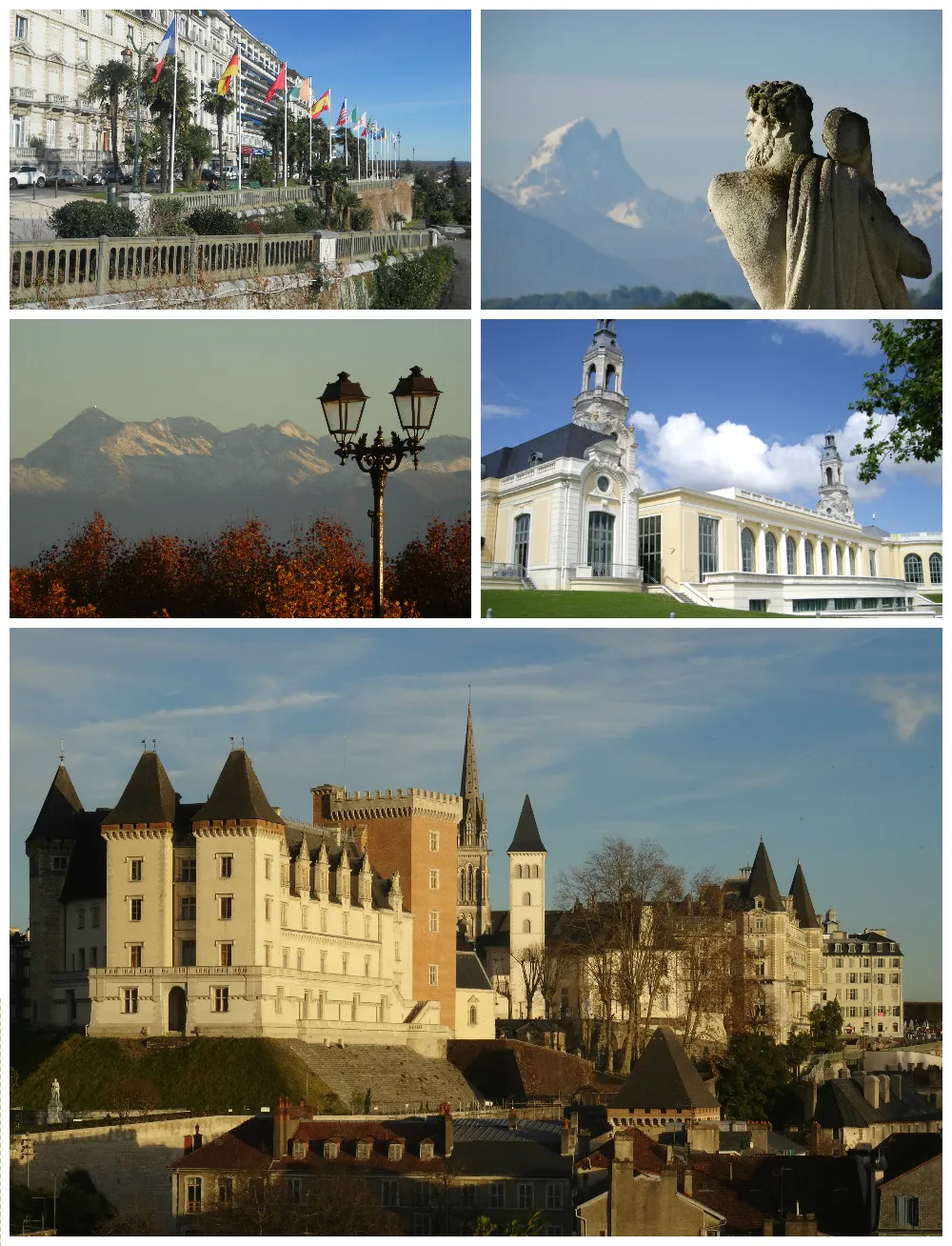 Vue de Pau (Pyrénées-Atlantiques) — état des risques et pollutions (ERP)