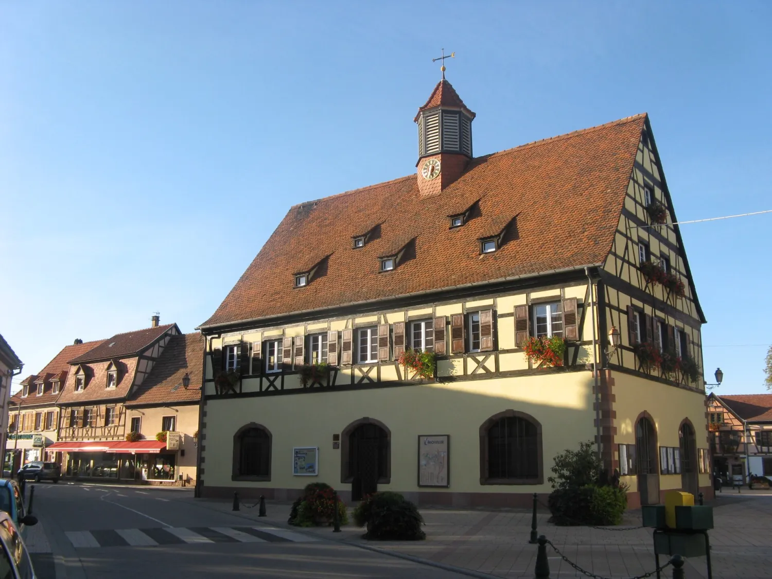 Vue de Bischwiller (Bas-Rhin) — état des risques et pollutions (ERP)
