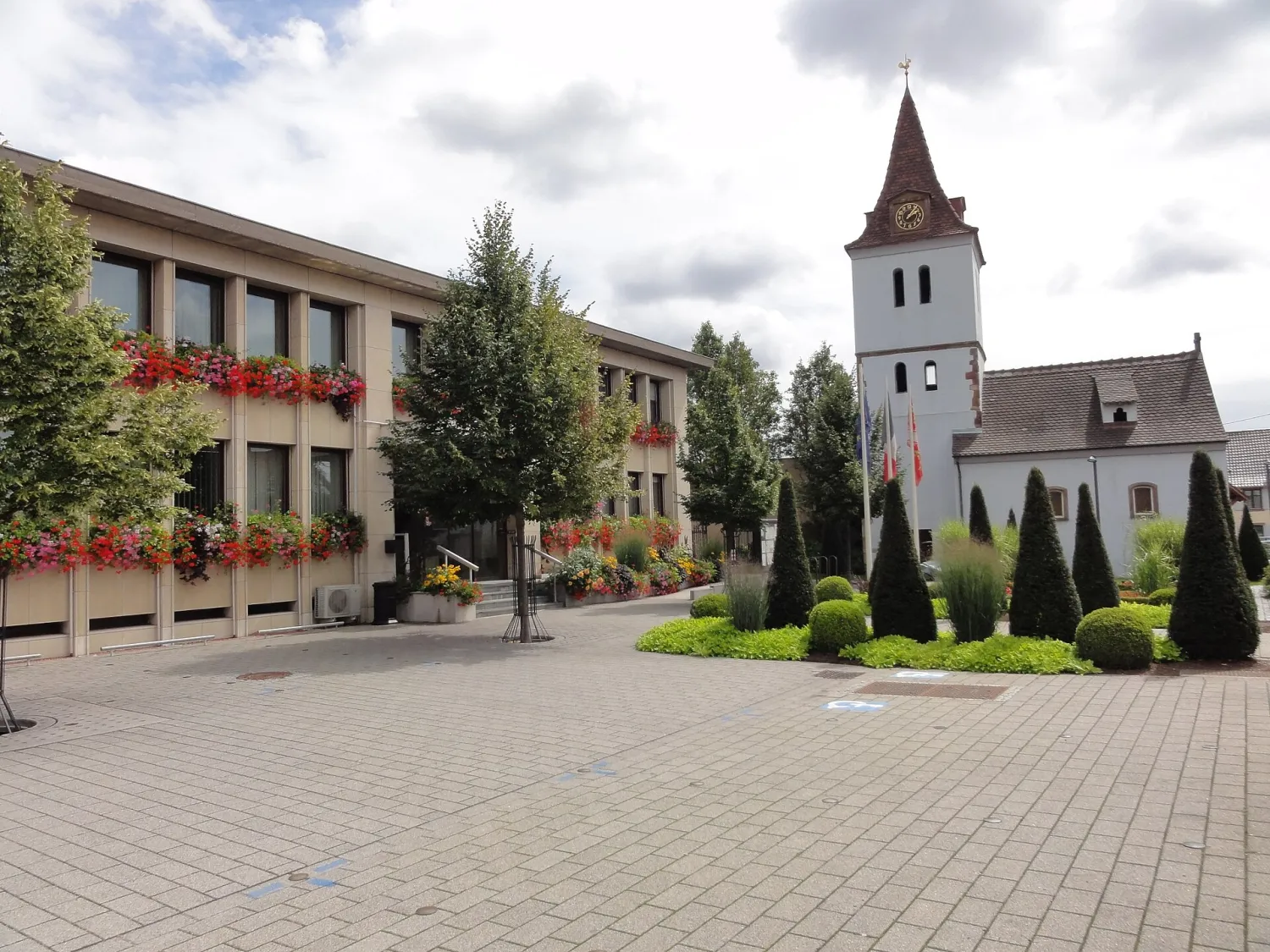 Vue de Hœnheim (Bas-Rhin) — état des risques et pollutions (ERP)