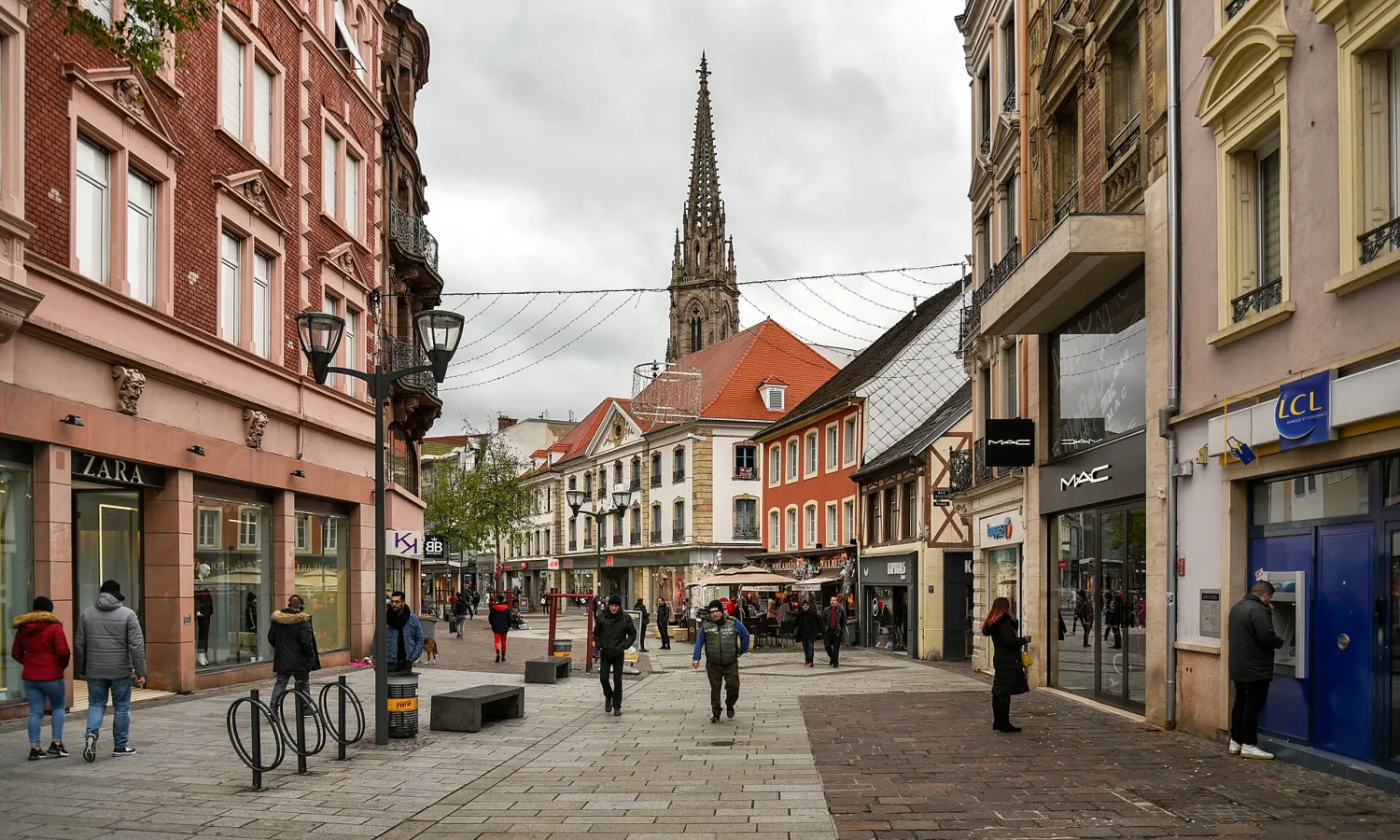 Vue de Mulhouse (Haut-Rhin) — état des risques et pollutions (ERP)