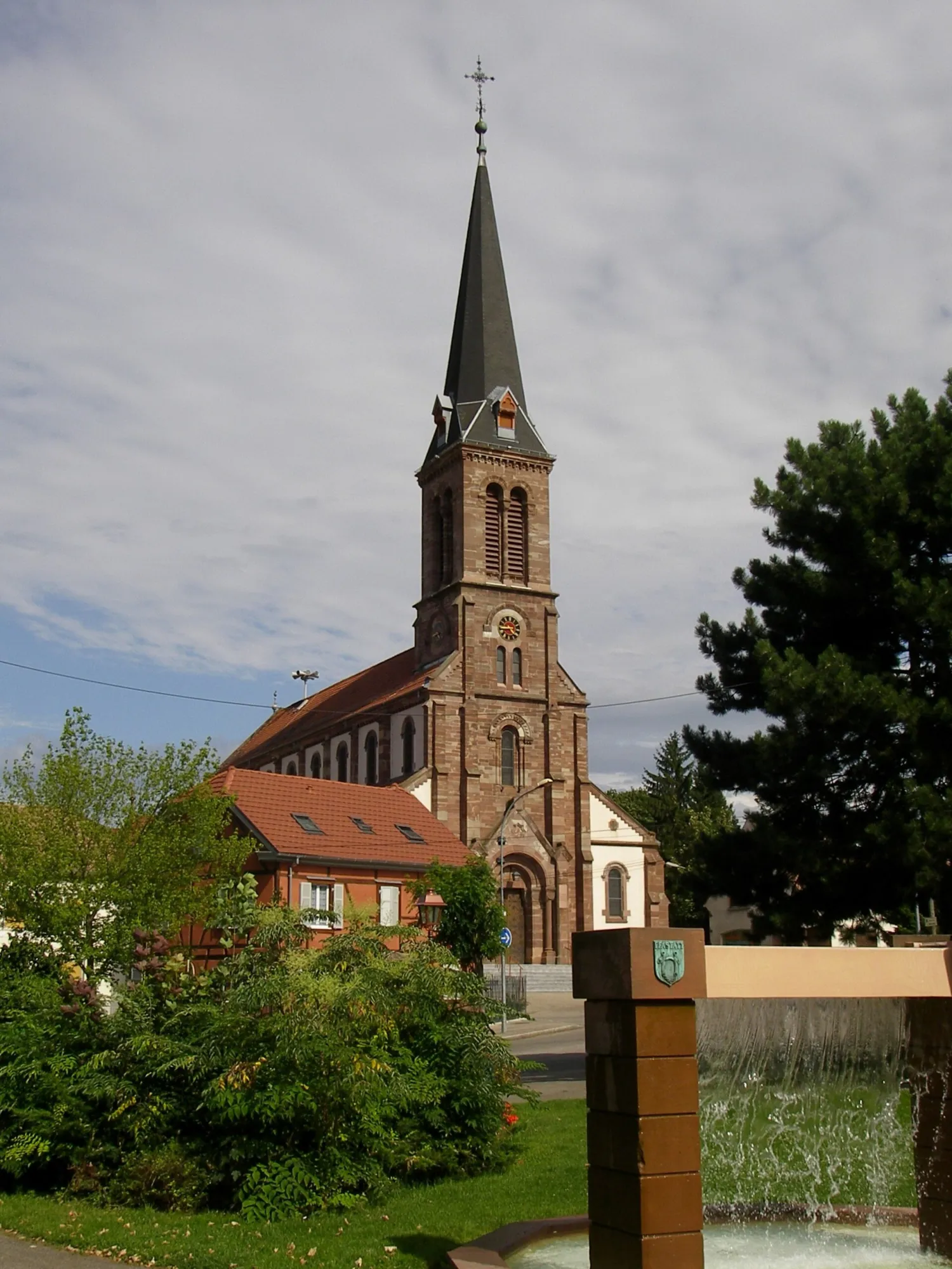 Vue de Pfastatt (Haut-Rhin) — état des risques et pollutions (ERP)